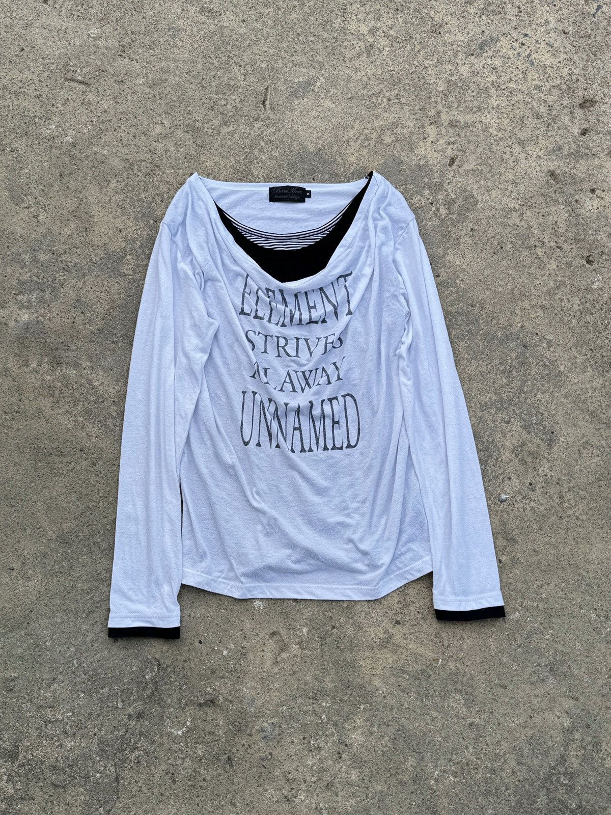 If Six Was Nine Layared Beaumere Poem Vkei Long Sleeve Japan Styled Size US M / EU 48-50 / 2 - 1 Thumbnail