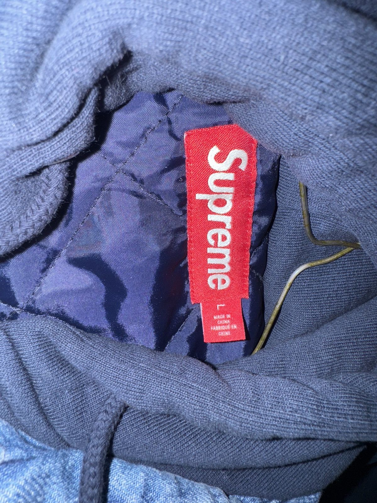 Supreme Supreme patches hooded zip up shirt Size US XL / EU 56 / 4 - 6 Thumbnail