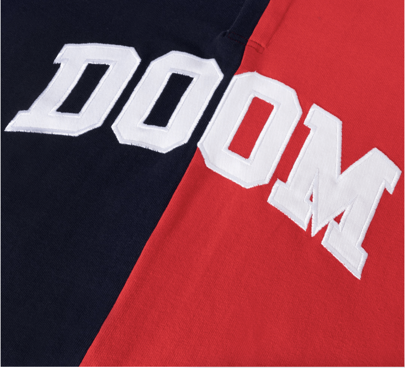 MF Doom Doom Rugby Polo Navy/Red Size US L / EU 52-54 / 3 - 3 Thumbnail