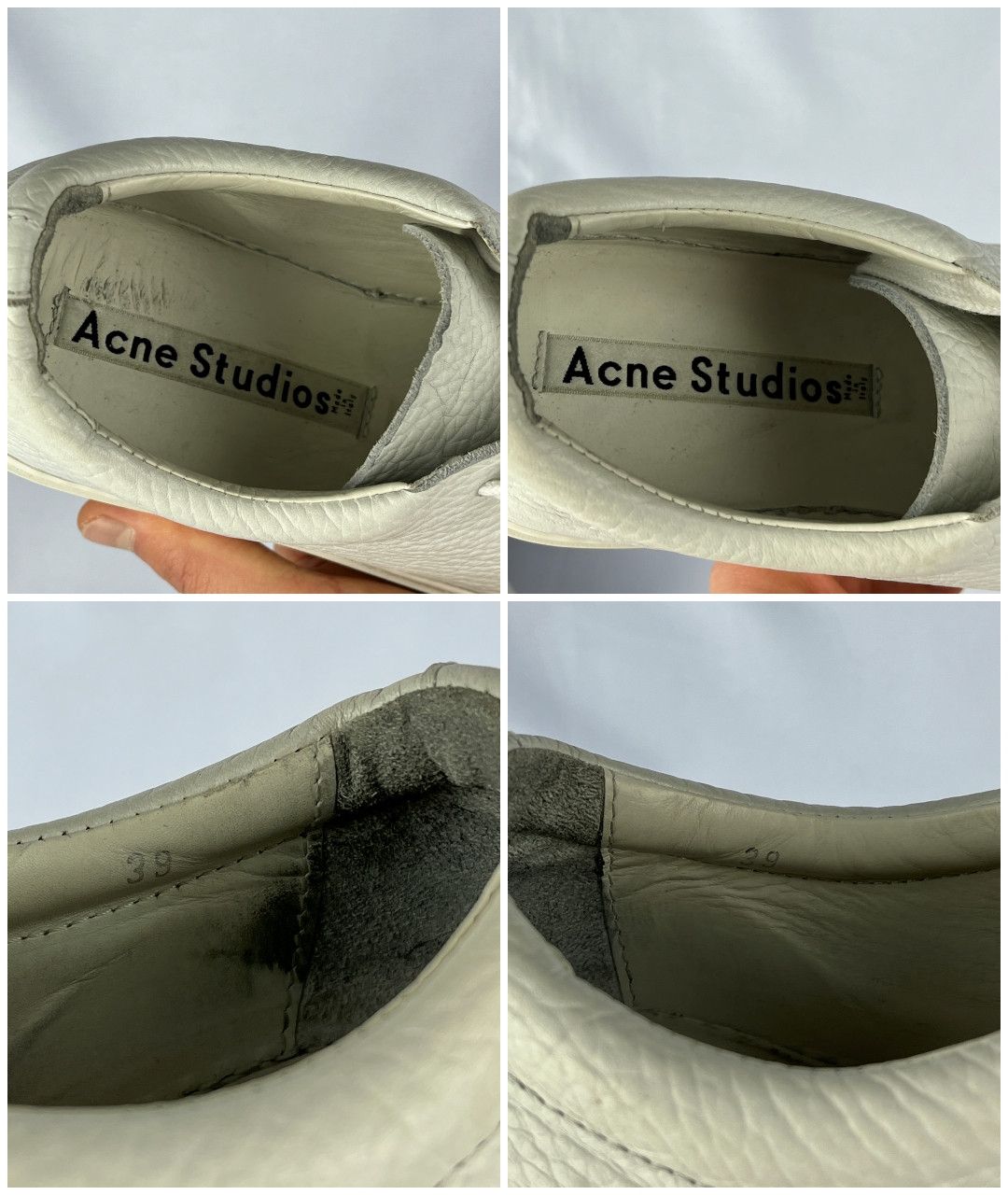 Acne Studios × Genuine Leather Acne Studios Abriana Leather Sneakers Shoes EU 39 UK 6 US 9 Size US 9 / IT 39 - 15 Thumbnail