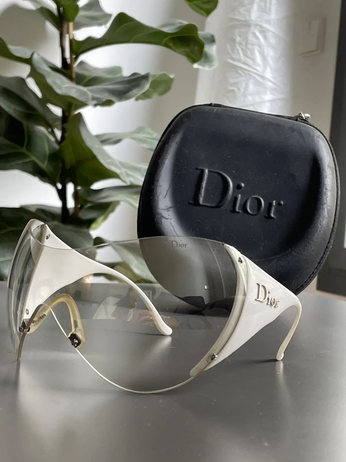 Dior Christian Dior Sunglasses Ski 1 Shield Mask Bike Western Size ONE SIZE - 1 Thumbnail