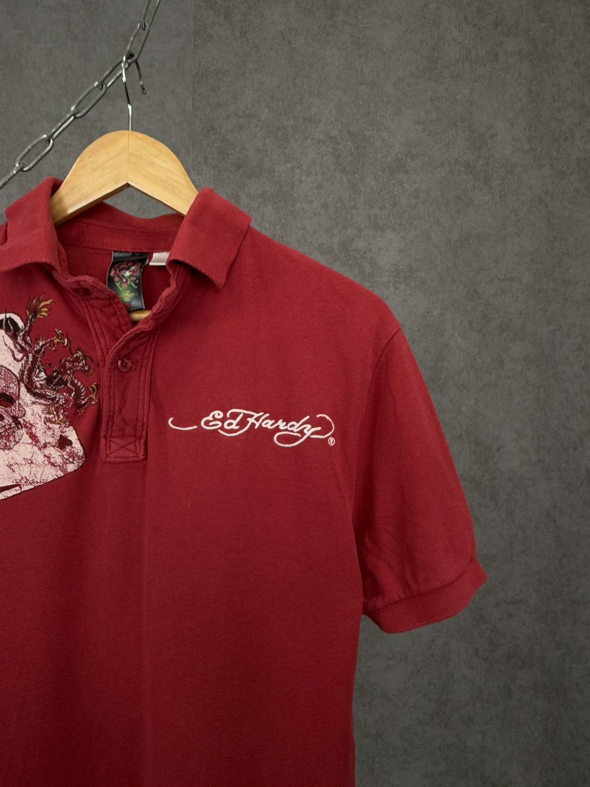 Ed Hardy Ed Hardy Christian Audigier designer polo tee Size US S / EU 44-46 / 1 - 3 Thumbnail