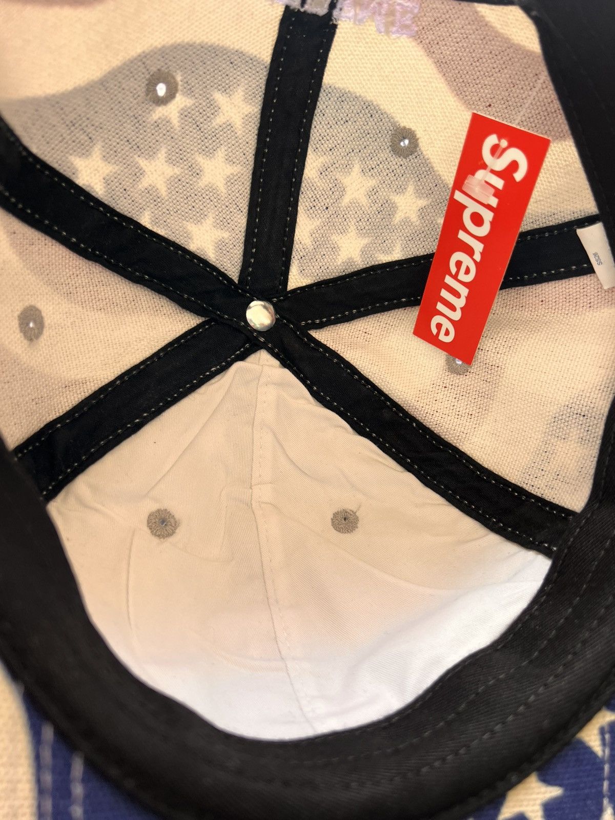 Supreme Supreme Pigment Coated S Logo 6-Panel Cap USA Flag america Size ONE SIZE - 18 Thumbnail