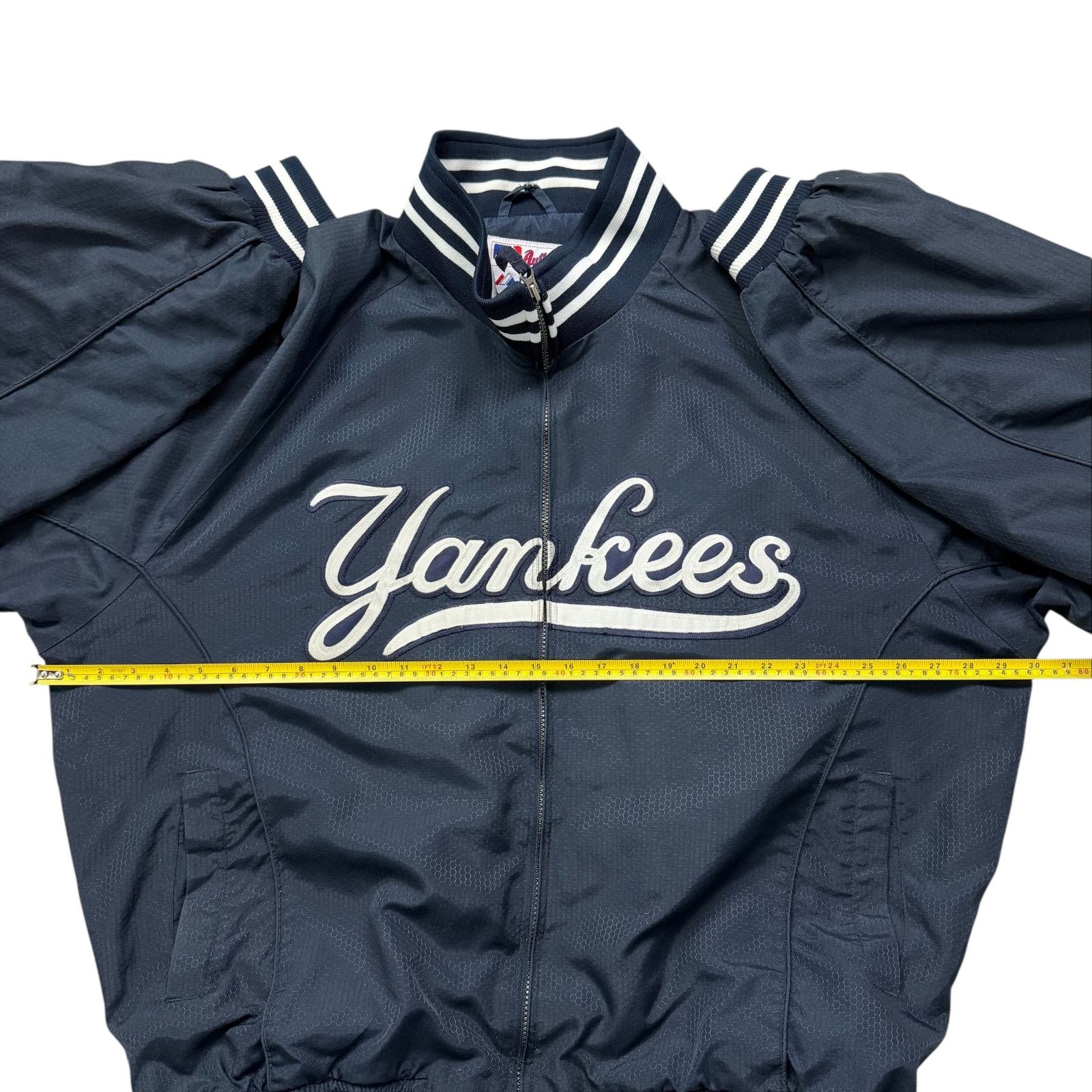 MLB VTG MLB NEW YORK YANKEES MAJESTIC AUTHENTIC DUGOUT JACKET Size US XXL / EU 58 / 5 - 11 Thumbnail