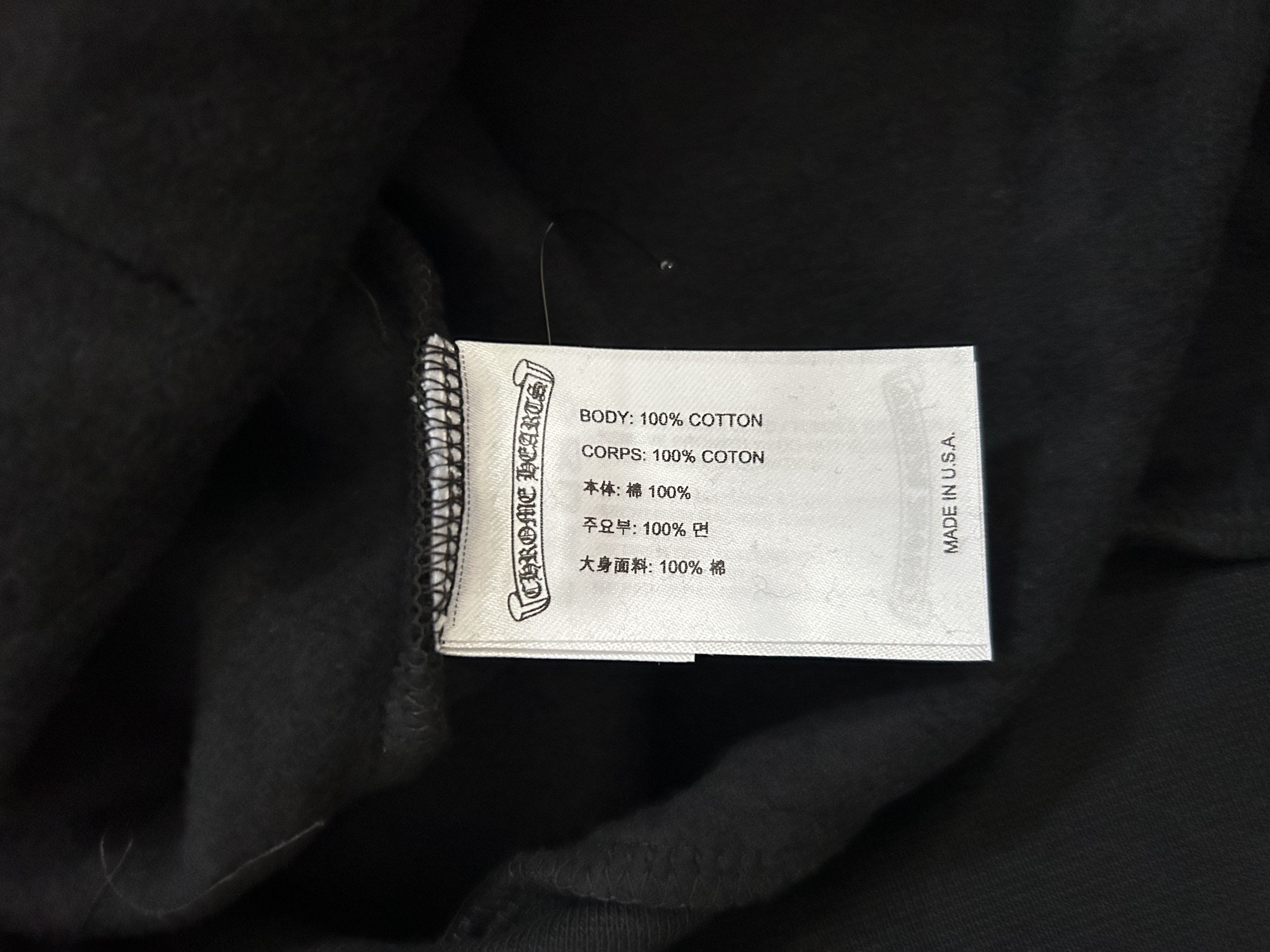 Chrome Hearts Chrome Hearts Vertical Logo Hoodie Black/Army Green Size US XL / EU 56 / 4 - 4 Thumbnail