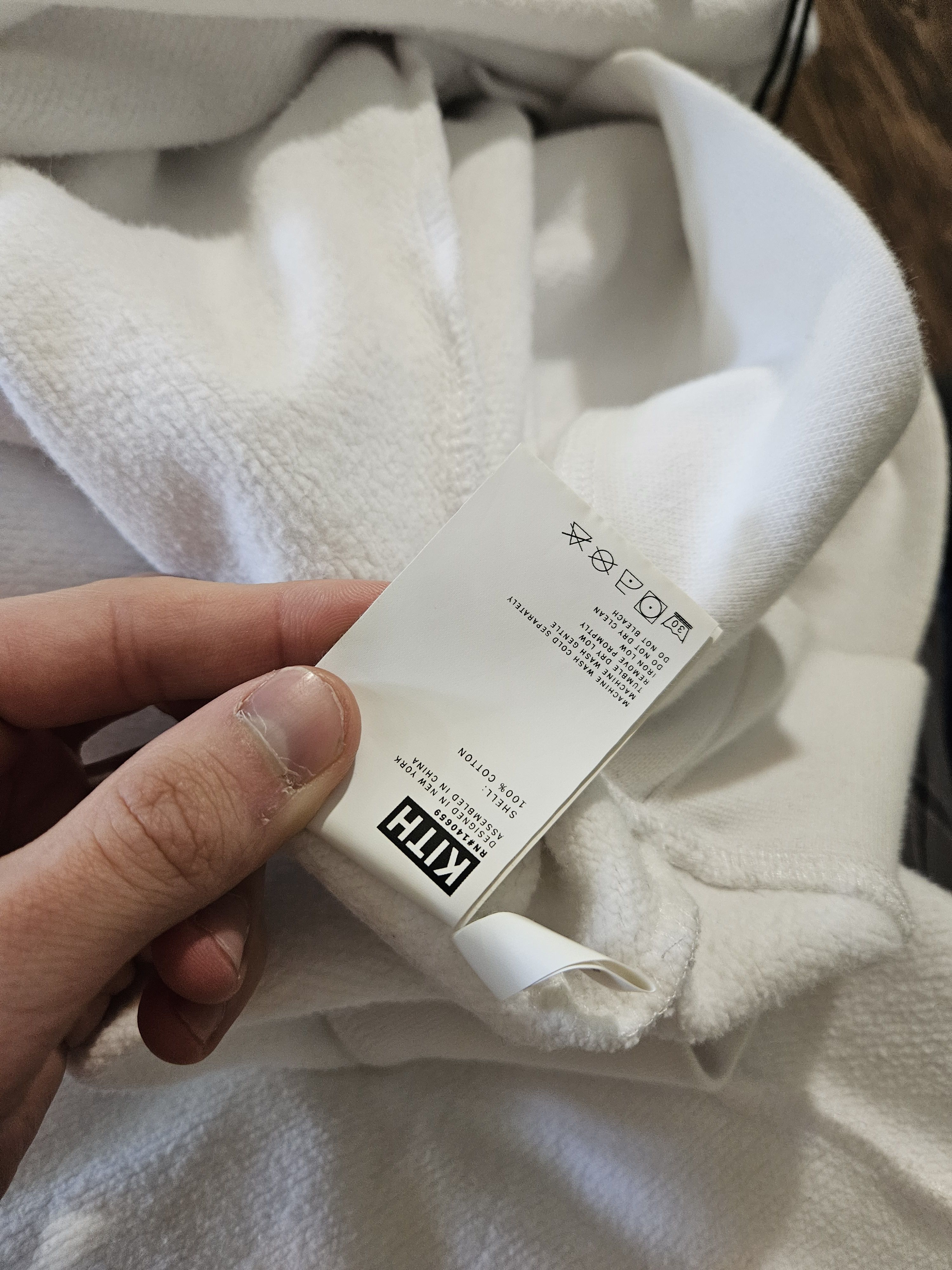 Columbia × Kith Boyz N The Hood Just Us White Crewneck Sweater Size US L / EU 52-54 / 3 - 11 Thumbnail