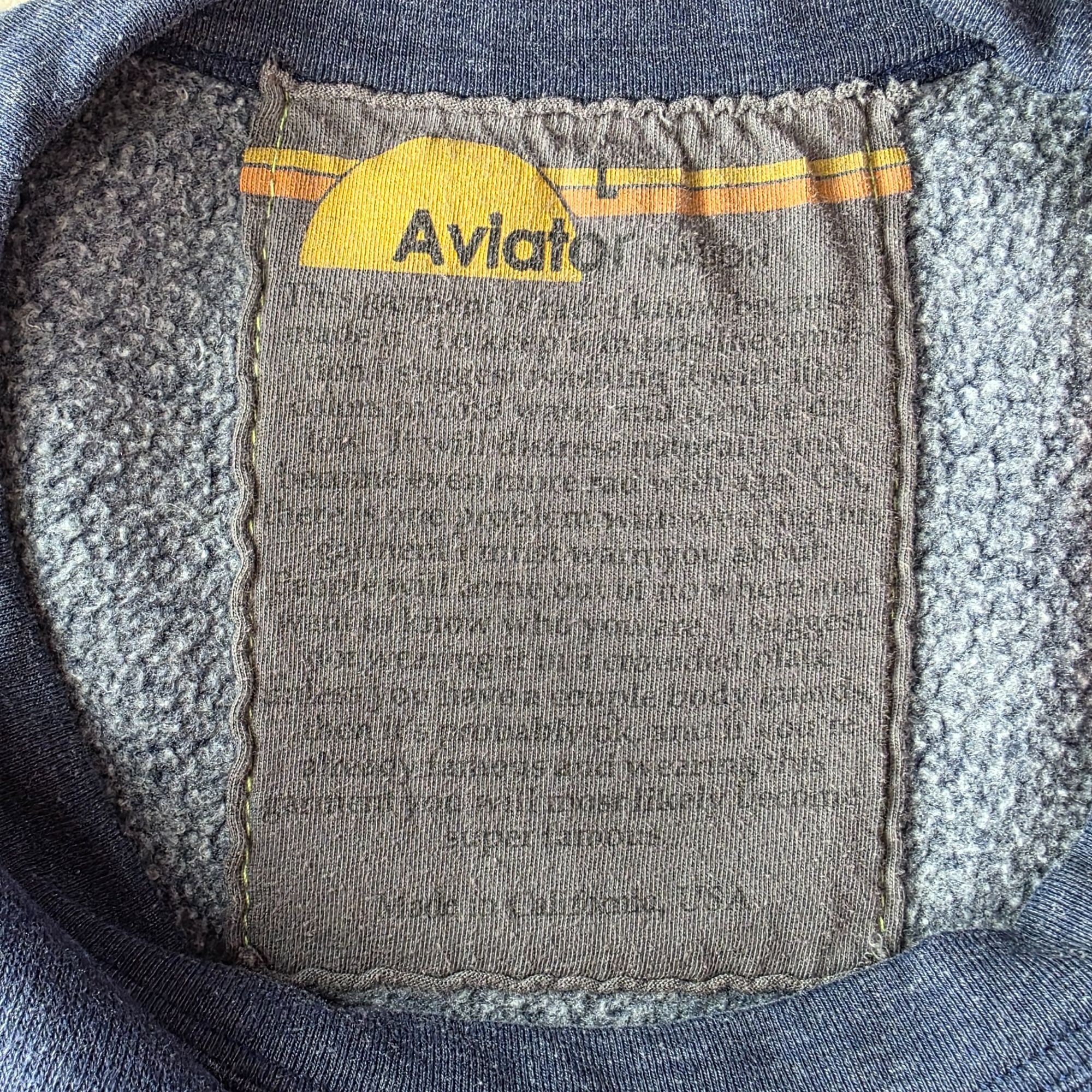 Aviator Nation Aviator Nation Womens Large Sweatshirt Bolt Cropped Classic Size L / US 10 / IT 46 - 7 Thumbnail