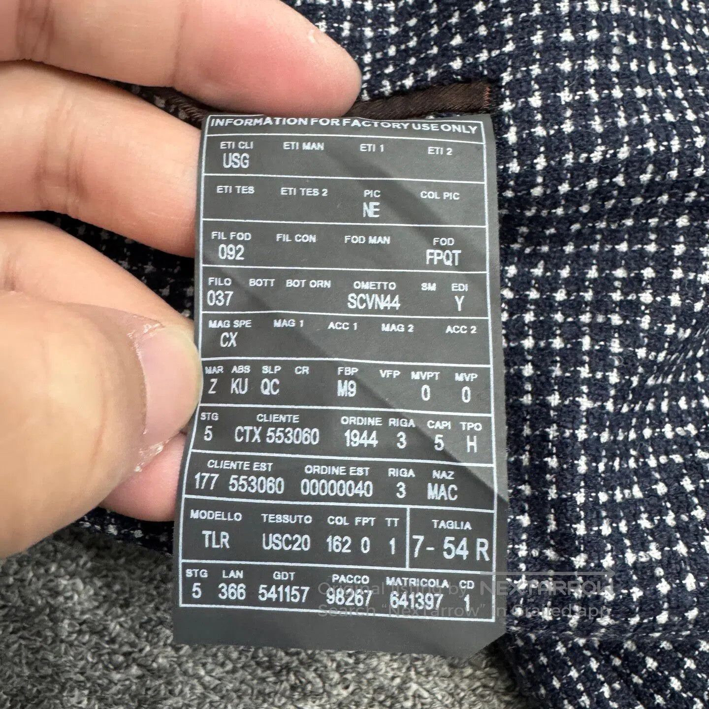 Ermenegildo Zegna #REF! Size 54R - 4 Thumbnail