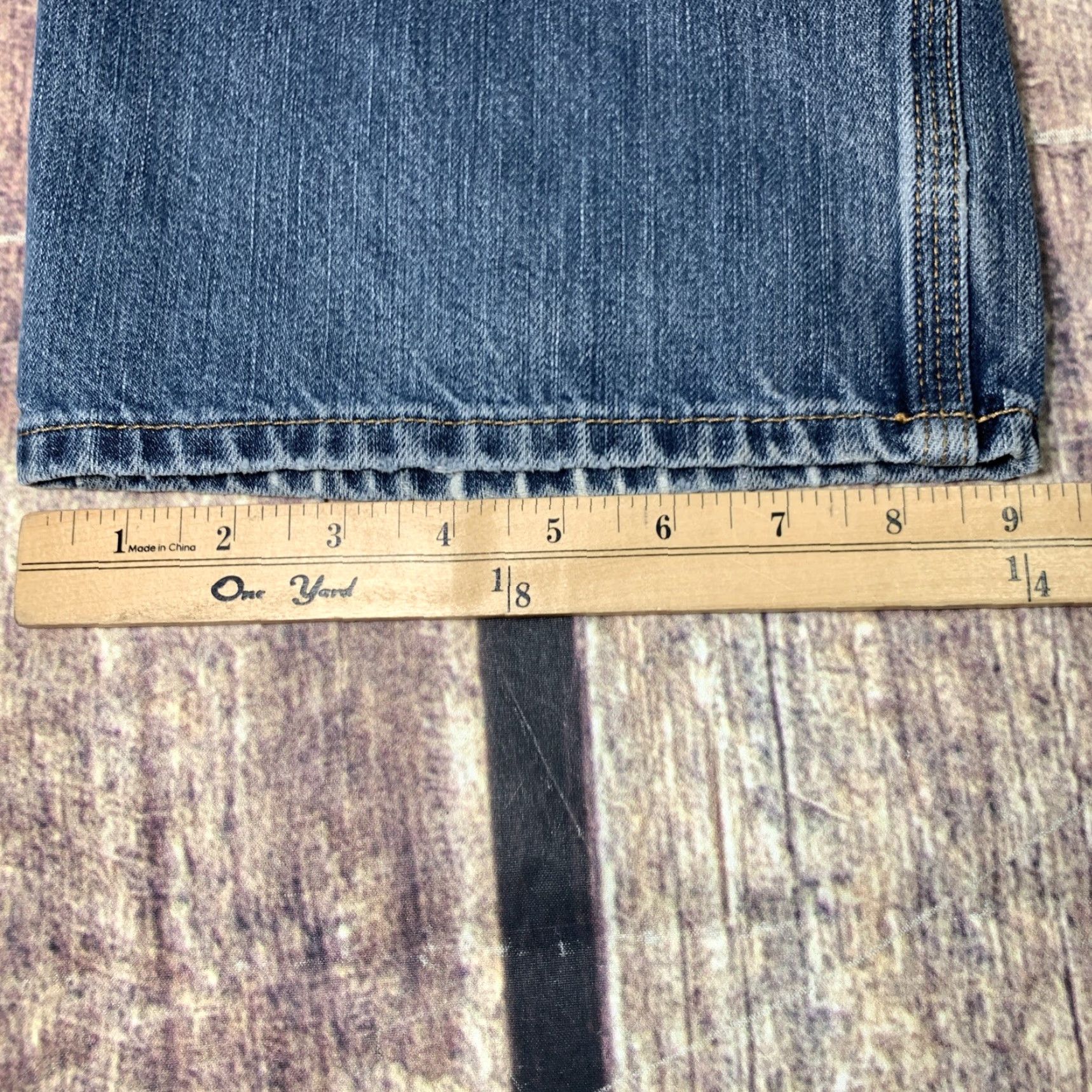 Carhartt Carhartt Jeans Straight Work Denim 40x32 Men Relaxed Fit Blue Denim Pants Size US 40 / EU 56 - 4 Thumbnail