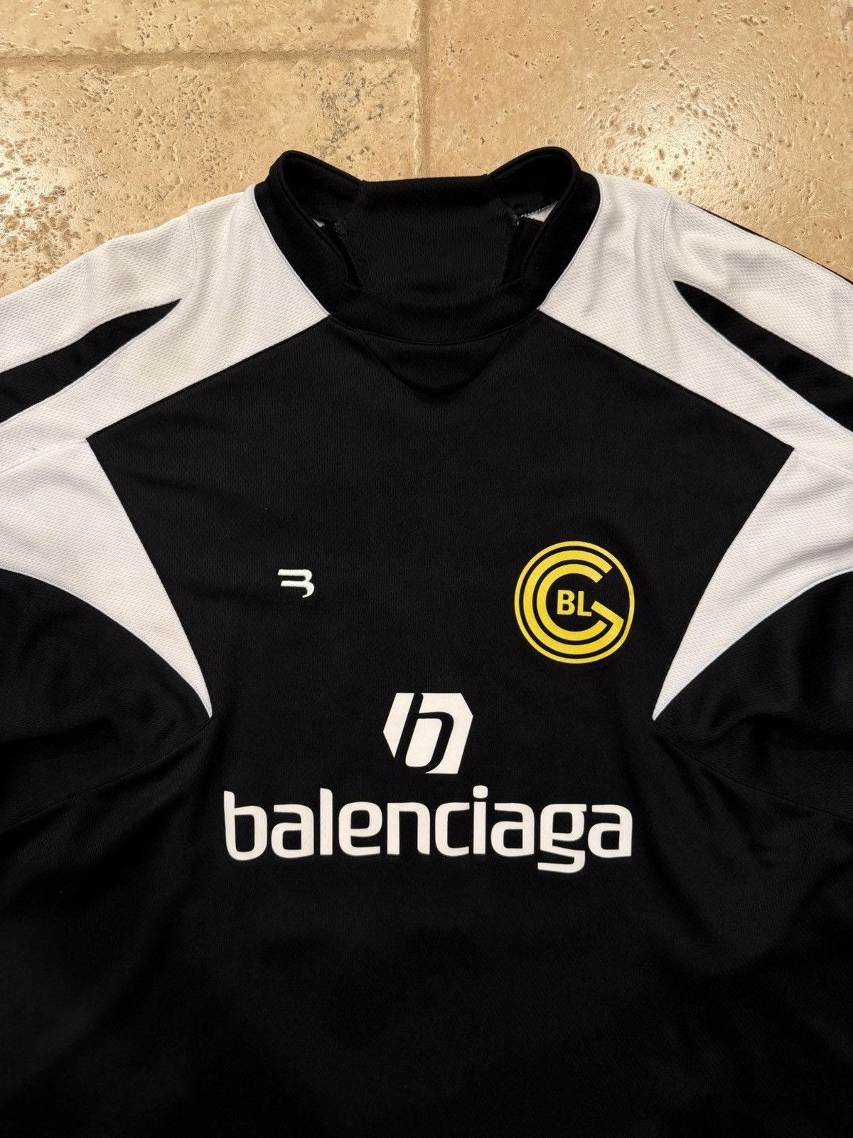Balenciaga Balenciaga FW20 Soccer Sporty Logo Runway Jersey T-Shirt Size US XS / EU 42 / 0 - 3 Thumbnail