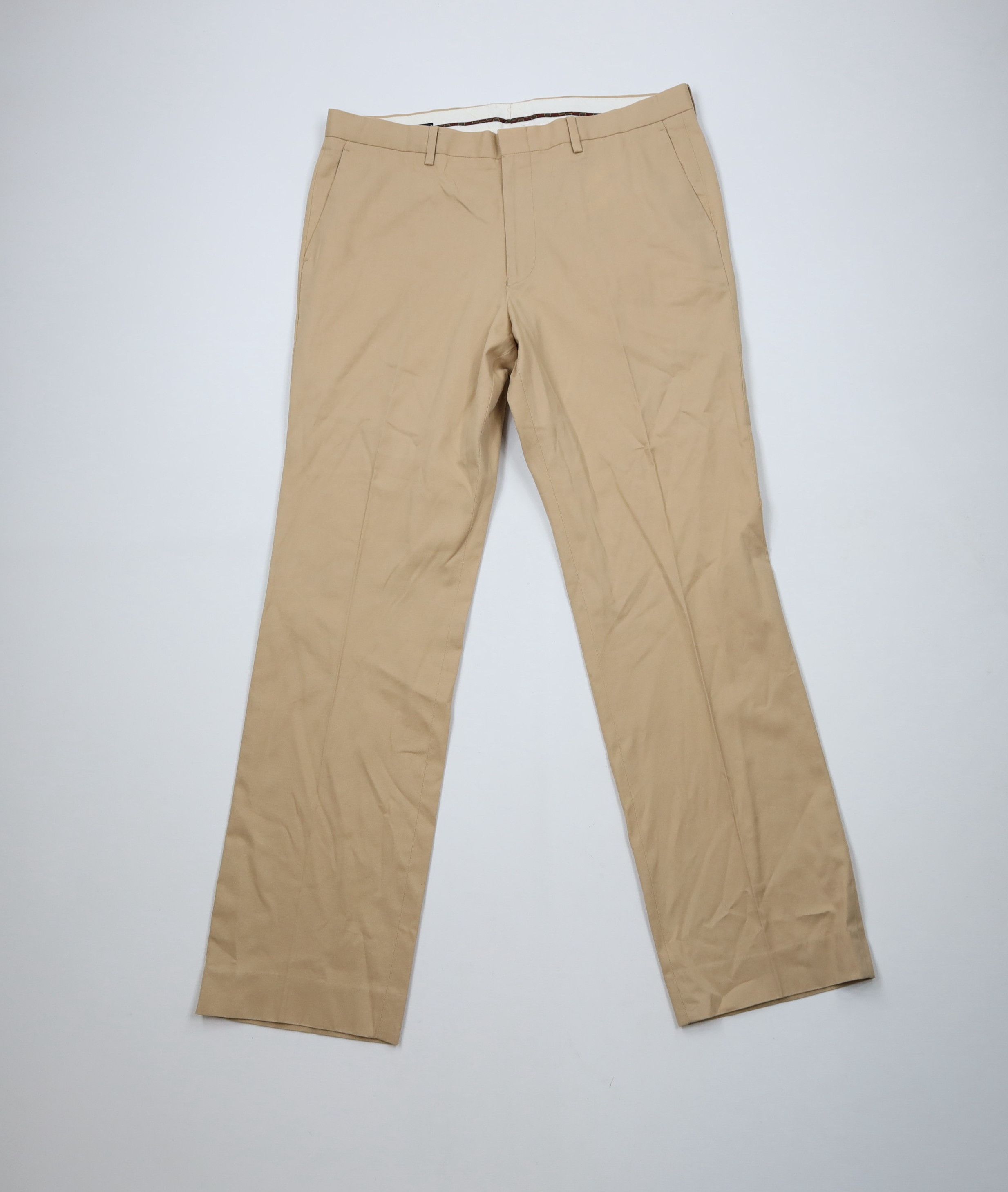 J.Crew × Vintage Vintage J Crew Distressed Straight Leg Chino Pants Cotton Size US 32 / EU 48 - 1 Thumbnail