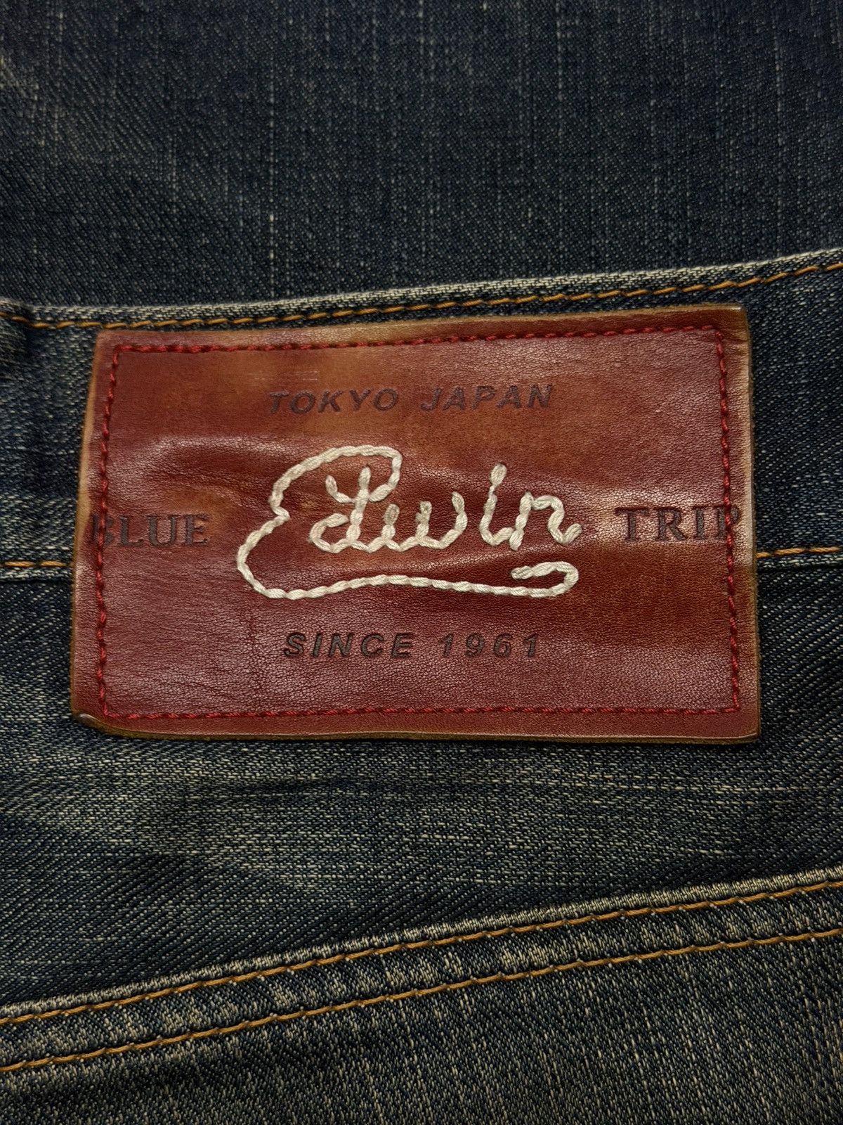 Edwin Vintage Edwin Blue Trip BTJ03 Japanese Denim Jeans | W32 Size US 32 / EU 48 - 11 Thumbnail