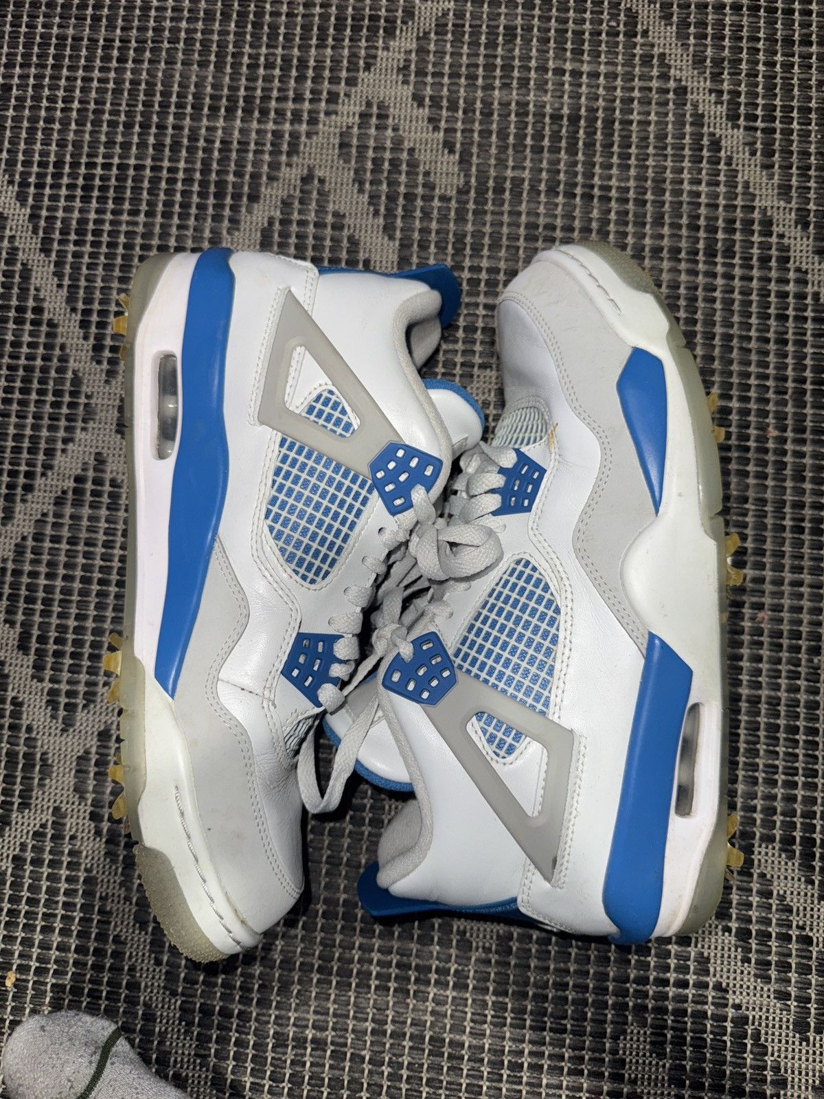 Jordan Brand Jordan 4 military blue golf // size 9.5 Size US 9.5 / EU 42-43 - 7 Thumbnail