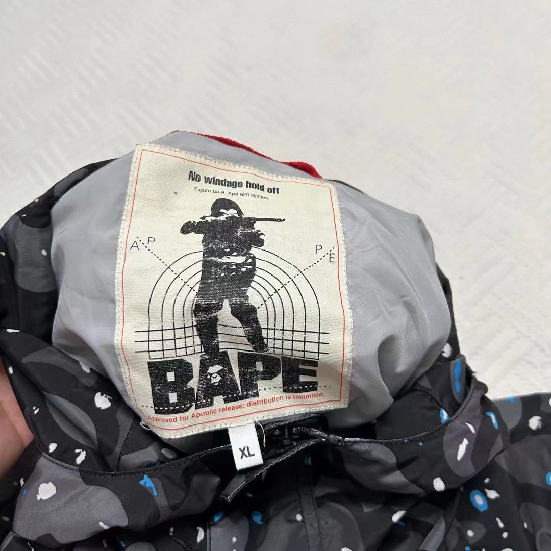 Bape BAPE SPACE CAMO LONG JACKET Size US XL / EU 56 / 4 - 7 Thumbnail
