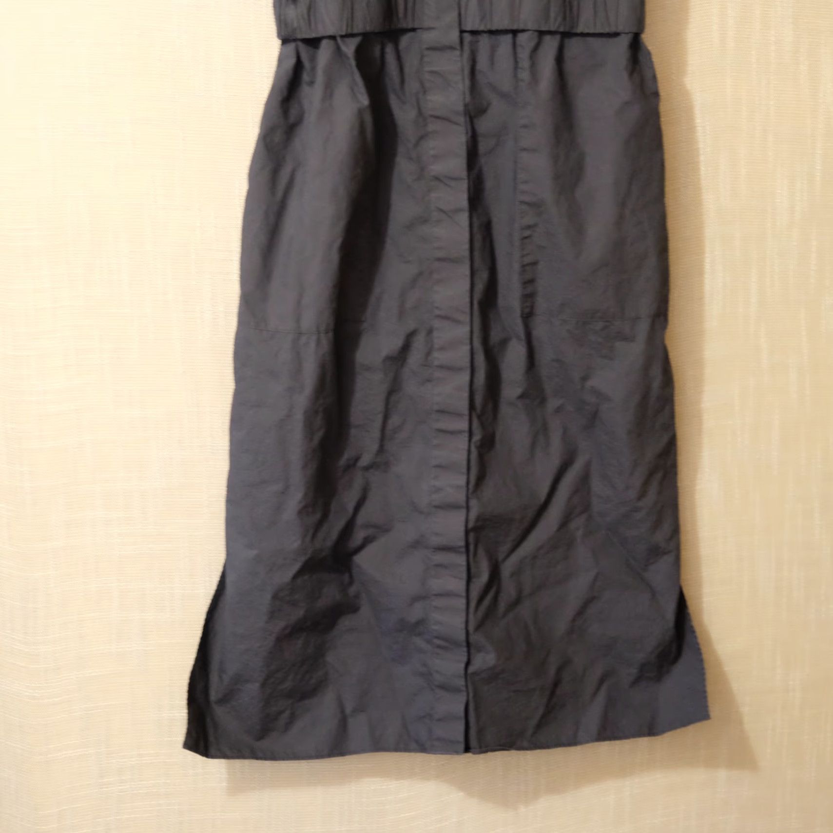 Cos COS Shirt Dress Short Sleeve Black Slits w/Pockets Lightweight Women's 2 Size XS / US 0-2 / IT 36-38 - 3 Thumbnail