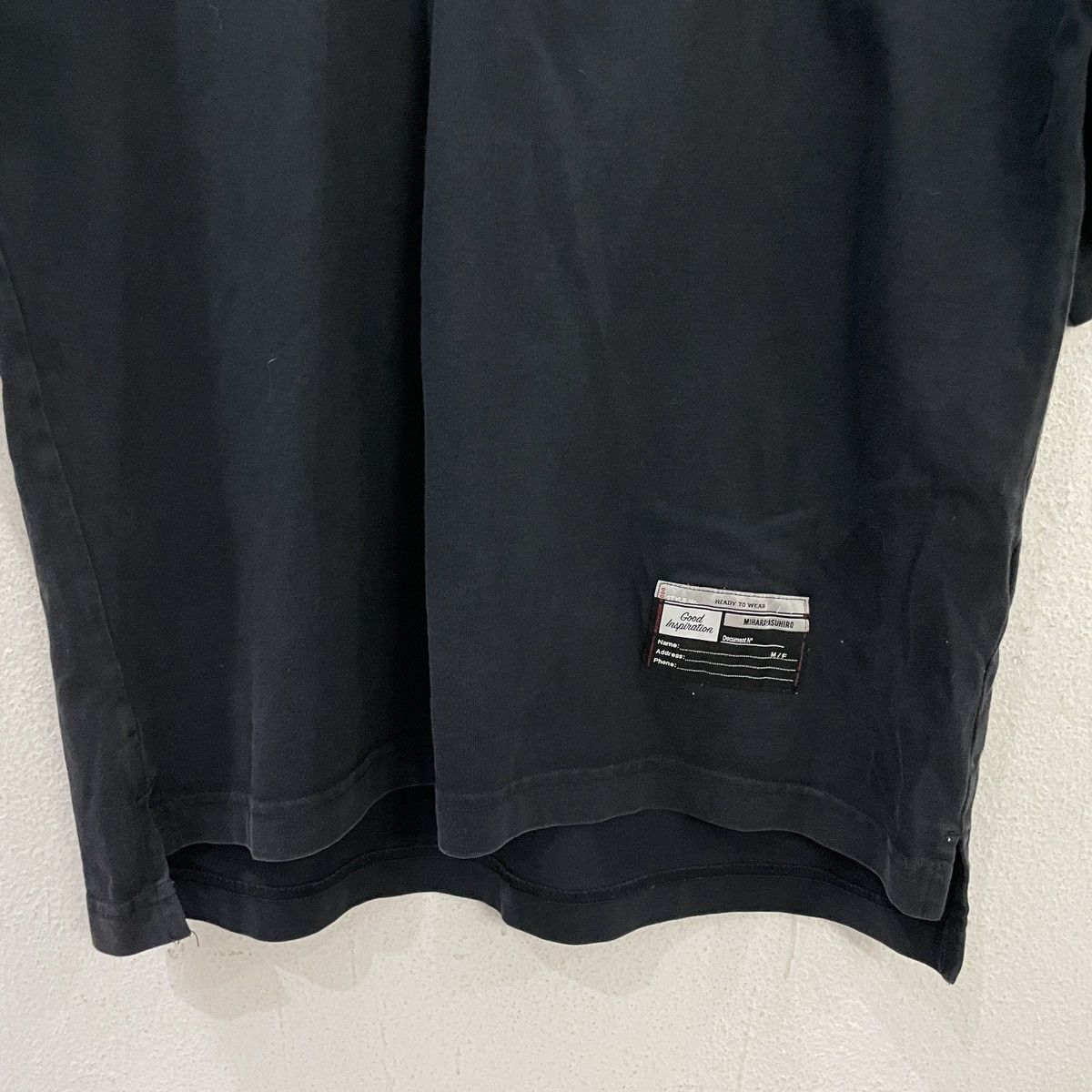 GU × Maison MIHARA YASUHIRO Vintage Maison MiharayaSuhiro X Gu Big Logo T-shirt Size US M / EU 48-50 / 2 - 4 Thumbnail