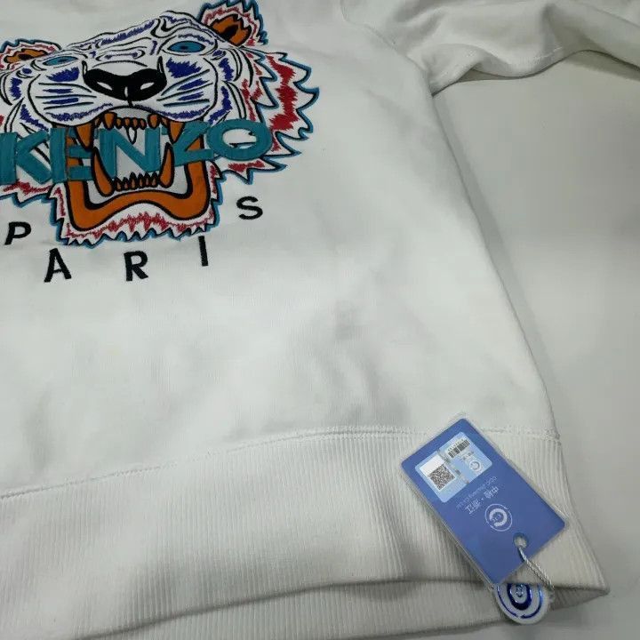 Kenzo KENZO Graphic Sweater with Tiger Design -2507 Size US M / EU 48-50 / 2 - 4 Thumbnail