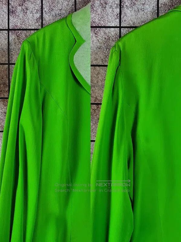 Dior Dior Green Silk Long Sleeve Top for Women . Size M / US 6-8 / IT 42-44 - 8 Thumbnail