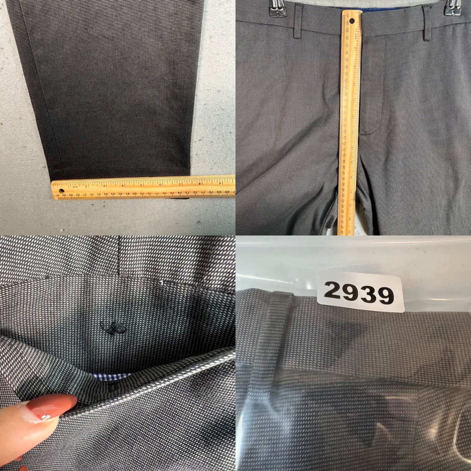 Banana Republic Banana Republic Mens Pants Slim Fit 32 x 32 Gray 100% Cotton Non-Iron Dress Pants Mens Slim Gray Banana Republic 32x32 Vintage: No | Formal Size US 32 / EU 48 - 8 Thumbnail