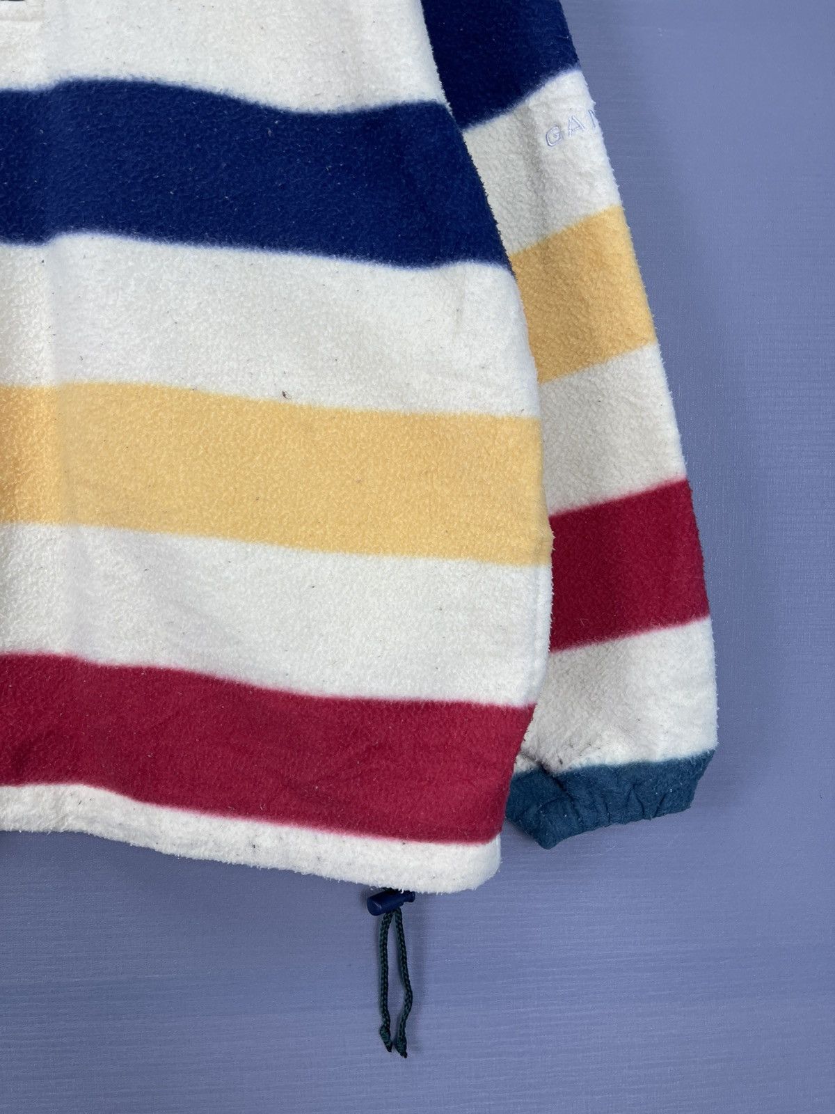 Gant × Vintage Vintage Gant Fleece Anorak Size US M / EU 48-50 / 2 - 7 Thumbnail