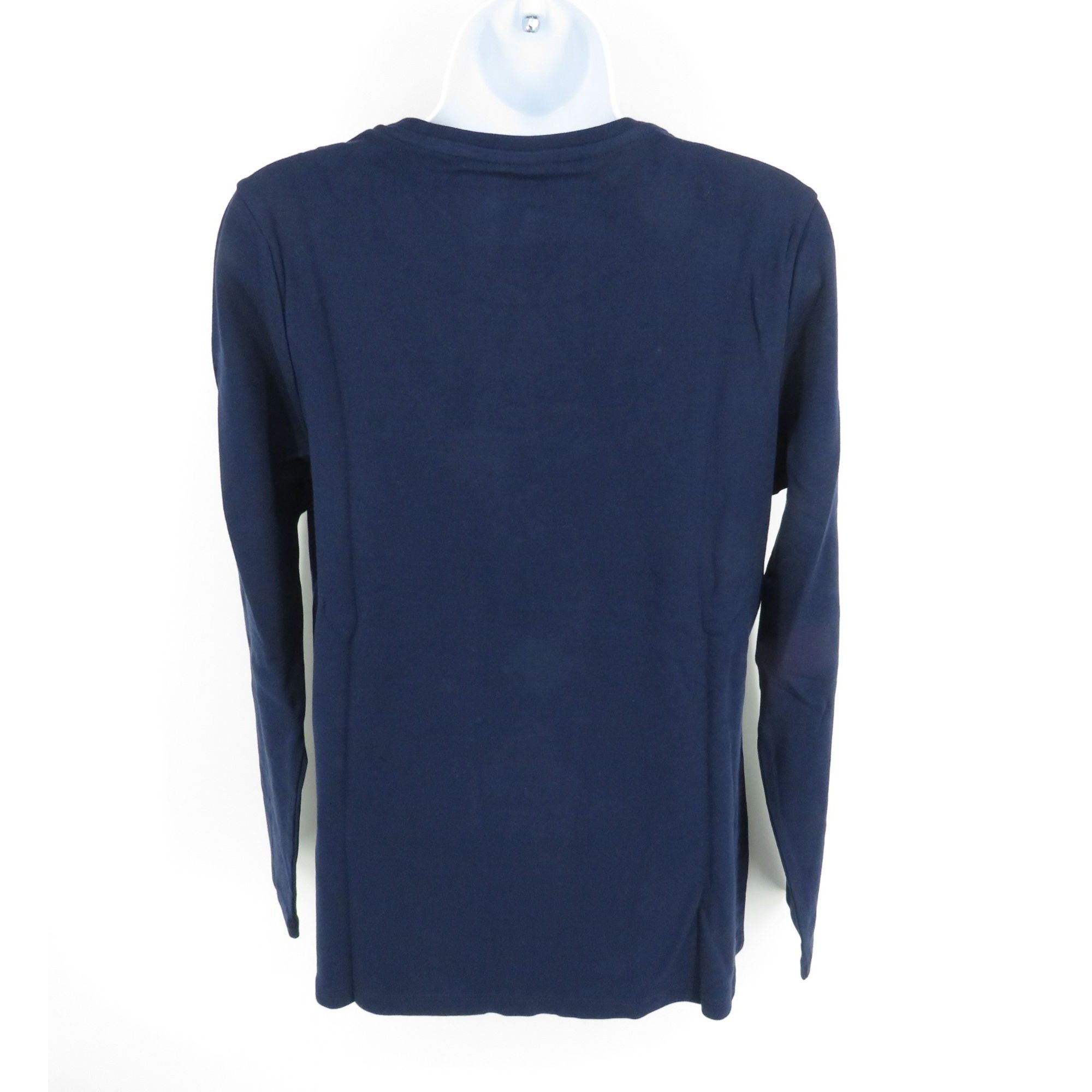 Other Kim Rogers Womens Navy Long Sleeve Christmas Bell Shirt L Size L / US 10 / IT 46 - 4 Thumbnail
