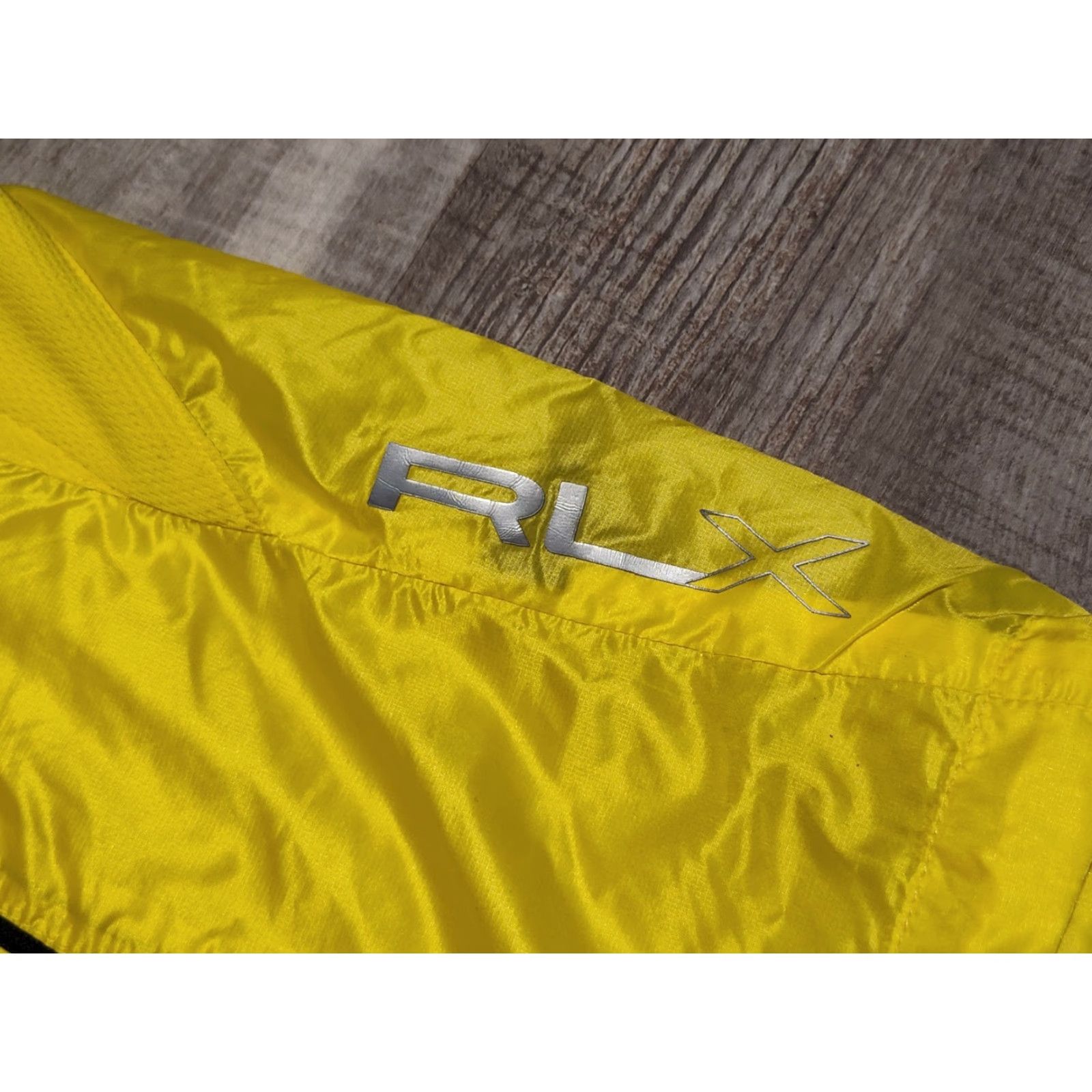Vintage VINTAGE RLX Ralph Lauren Polo Sport Technologies Cycling Jacket L Bright Yellow Size US L / EU 52-54 / 3 - 4 Thumbnail