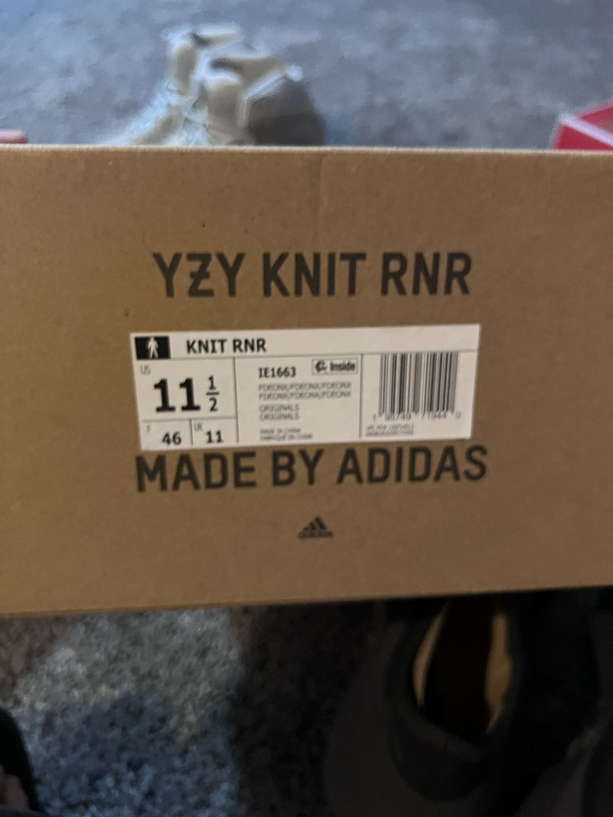 Kanye West Yeezy knit runner fade onyx Size US 11.5 / EU 44-45 - 6 Thumbnail