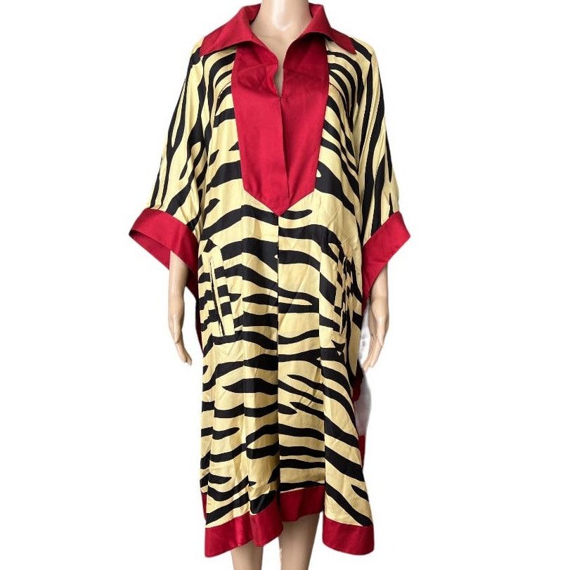 Gucci GUCCI Loungewear Silk Robe w/ Tags, Small/IT40 Size S / US 4 / IT 40 - 1 Thumbnail