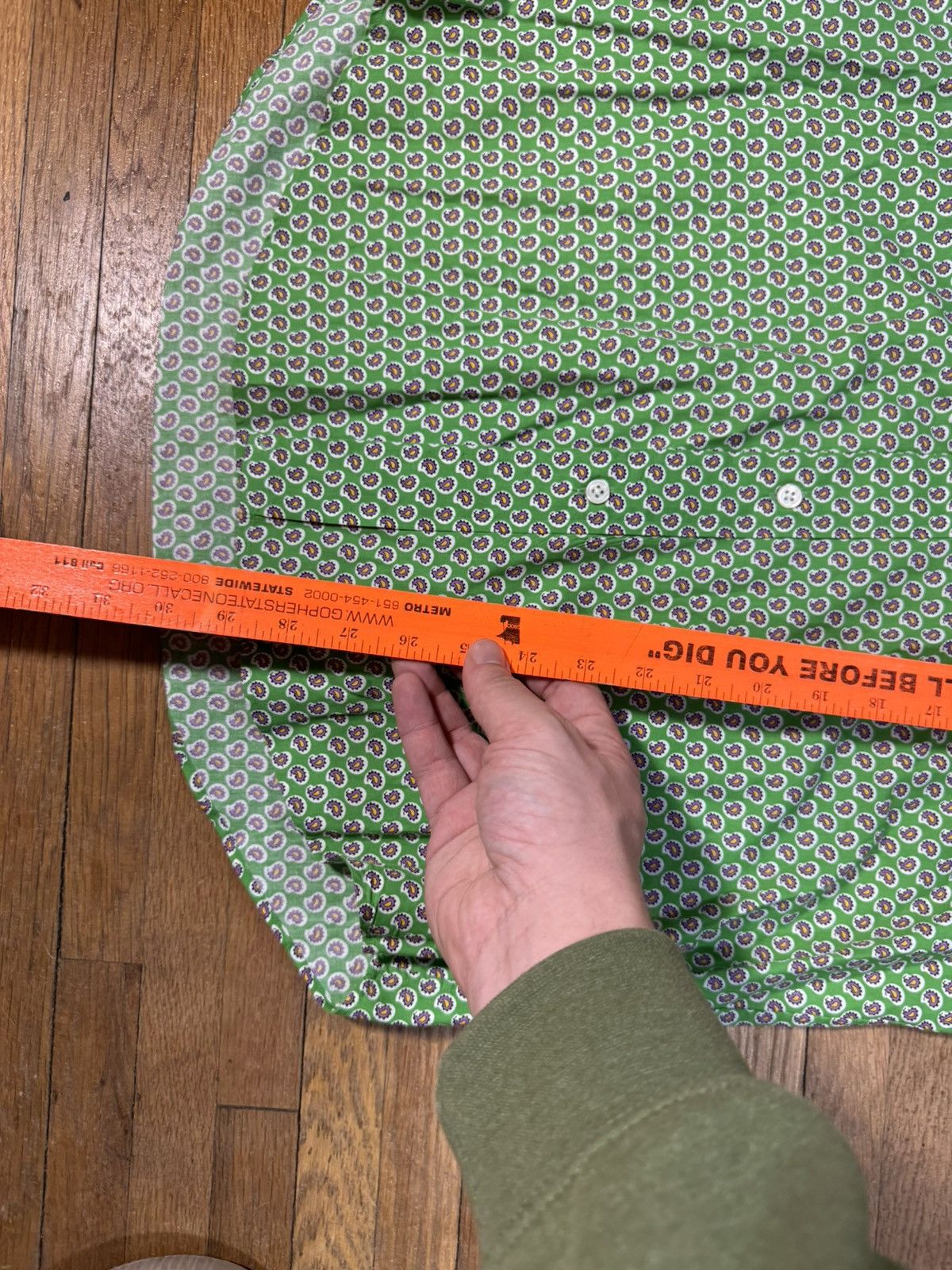 Polo Ralph Lauren × Vintage Vintage Polo Ralph Lauren Paisley Print Shirt Size US M / EU 48-50 / 2 - 5 Thumbnail