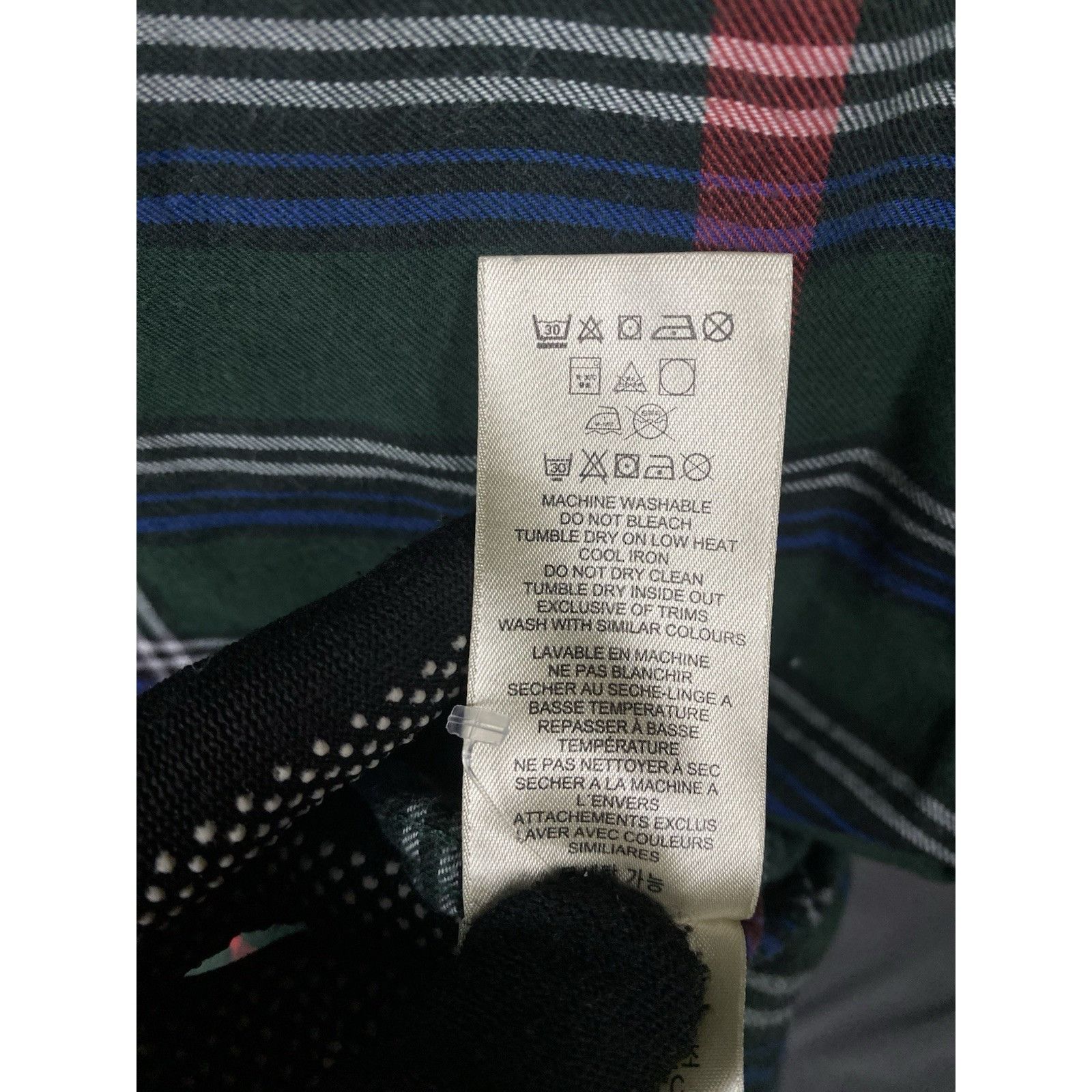 Burberry Burberry Brit Nova Check Men's Green Checked Longsleeve Flan Size US XL / EU 56 / 4 - 13 Thumbnail