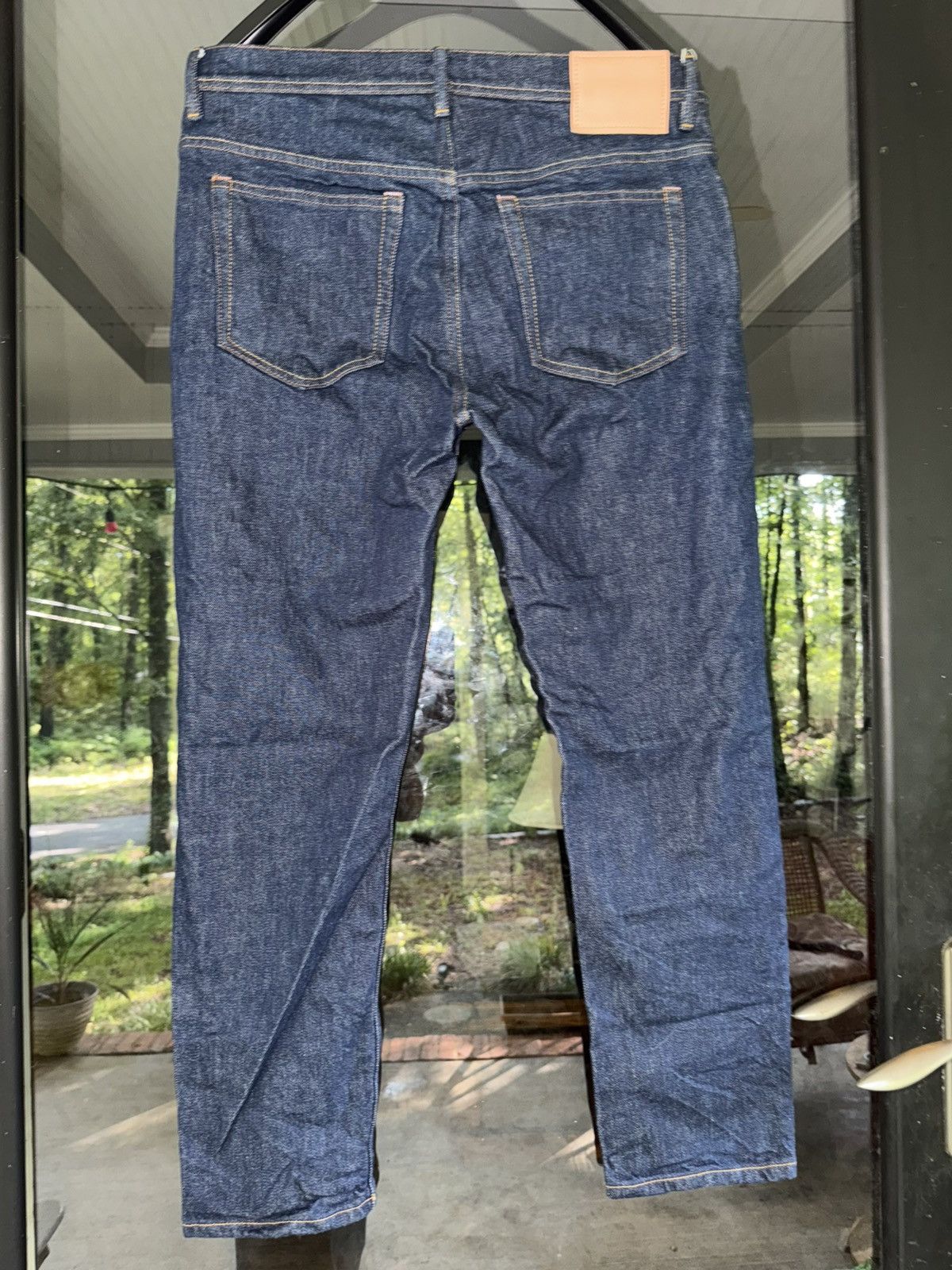 Acne Studios River Indigo Blue Denim Jeans Size US 33 - 1 Thumbnail