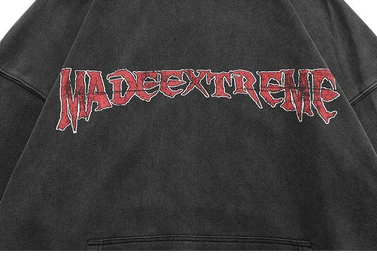 Vintage 'Jesus' Gray Hoodie Hooded Sweatshirt Size US M / EU 48-50 / 2 - 6 Thumbnail