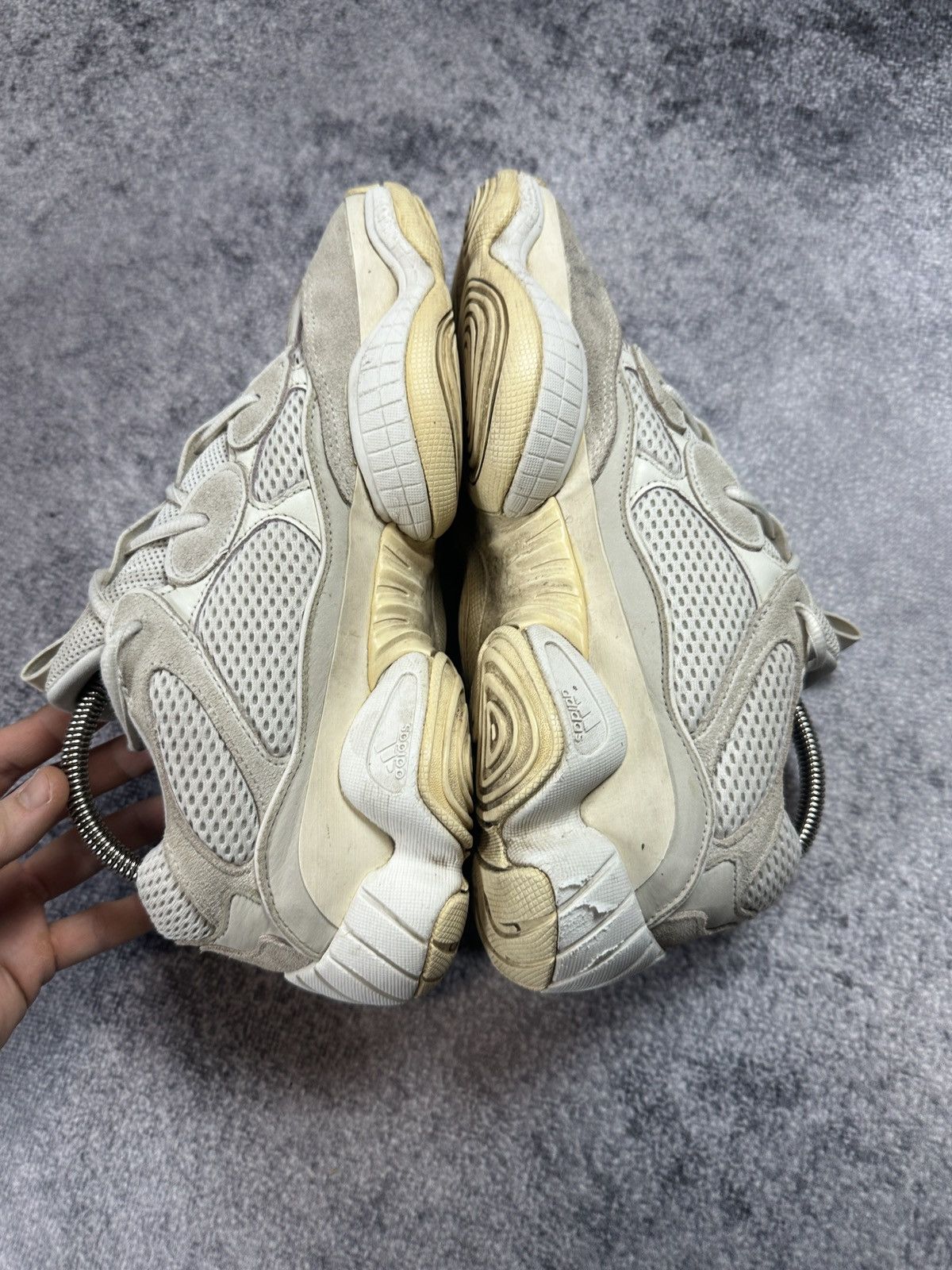 Yeezy Yezzy Adidas 500 Bone White Shoes Streetwear Sneakers 10,5 Size US 10.5 / EU 43-44 - 6 Thumbnail