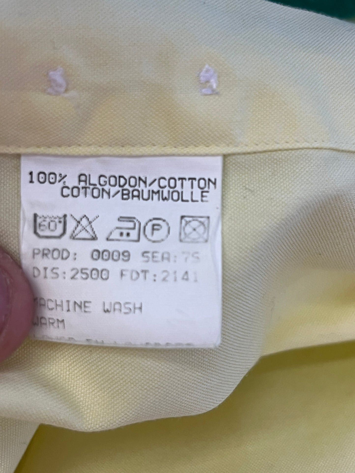 Hugo Boss × Vintage 90s Boss Hugo Boss Vintage Men's Short Sleeve Shirt - M Size US M / EU 48-50 / 2 - 7 Thumbnail