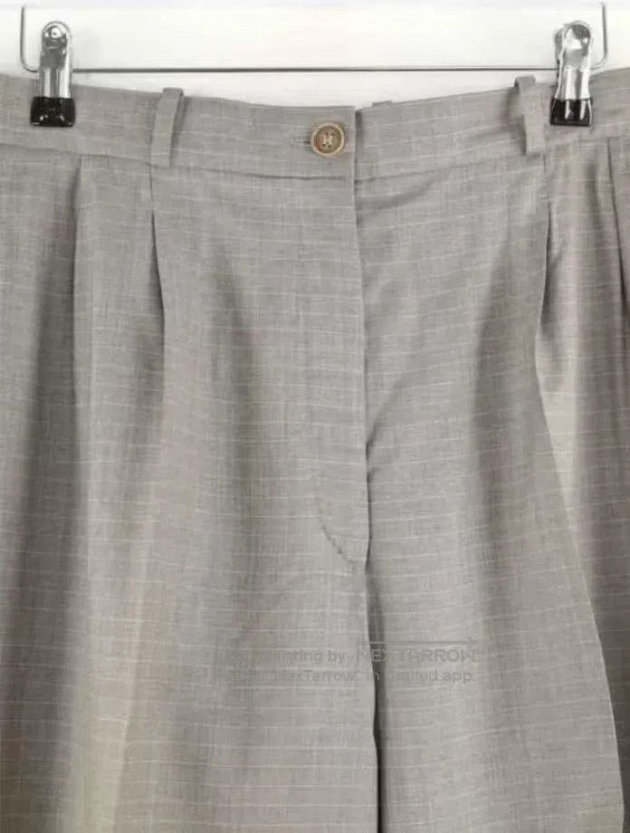 Hermes Hermes Margiela Era Gray Summer Wool Pants Size 28" / US 6 / IT 42 - 4 Thumbnail