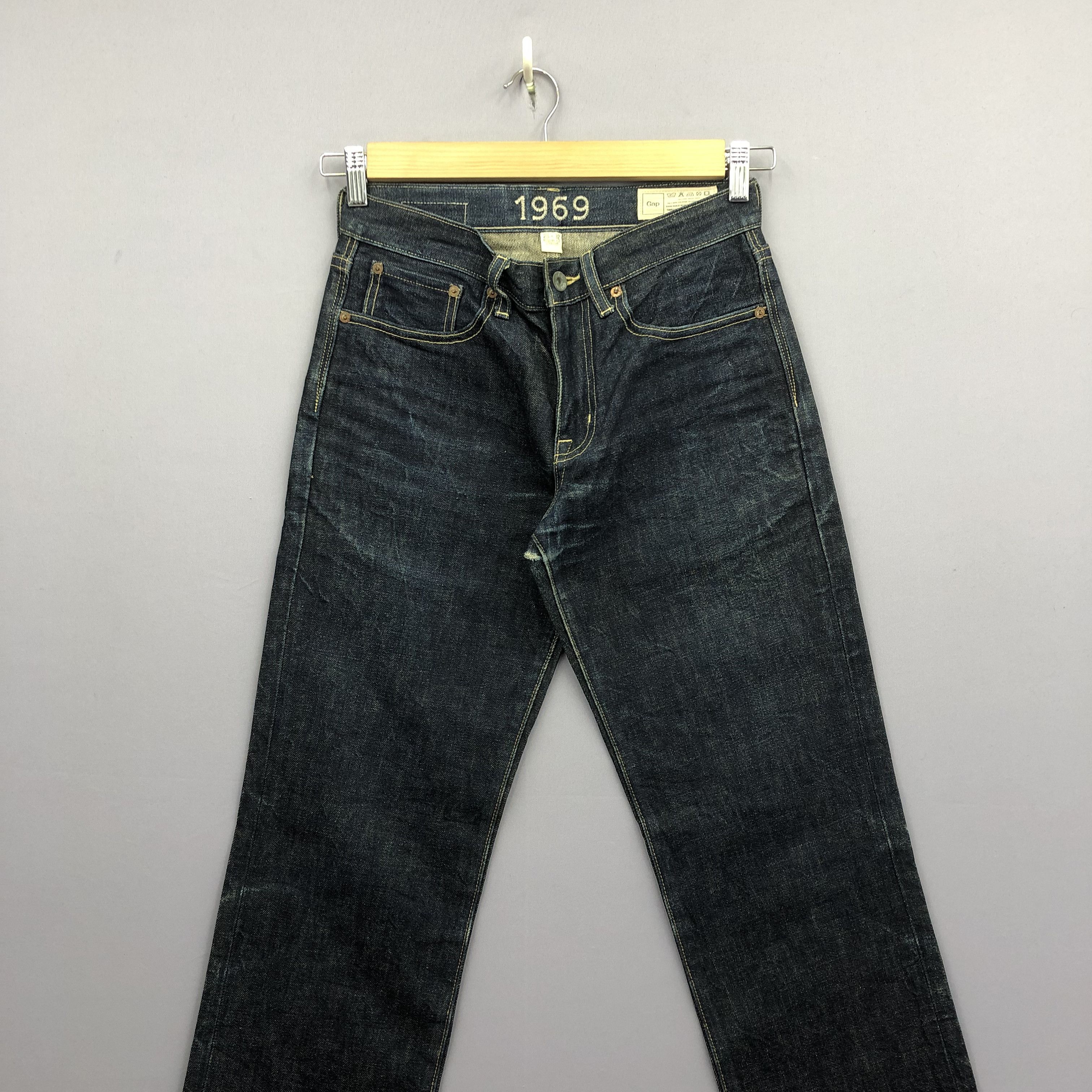 Gap Vintage Gap Blue Jeans Gap 1969 Blue Wash Japan Denim Size 28" / US 6 / IT 42 - 3 Thumbnail