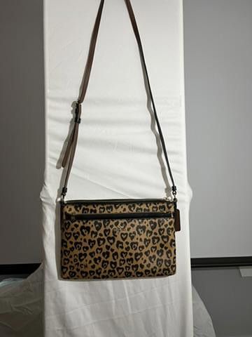 Coach Stylish Coach Leopard Print Crossbody Bag Size ONE SIZE - 1 Thumbnail