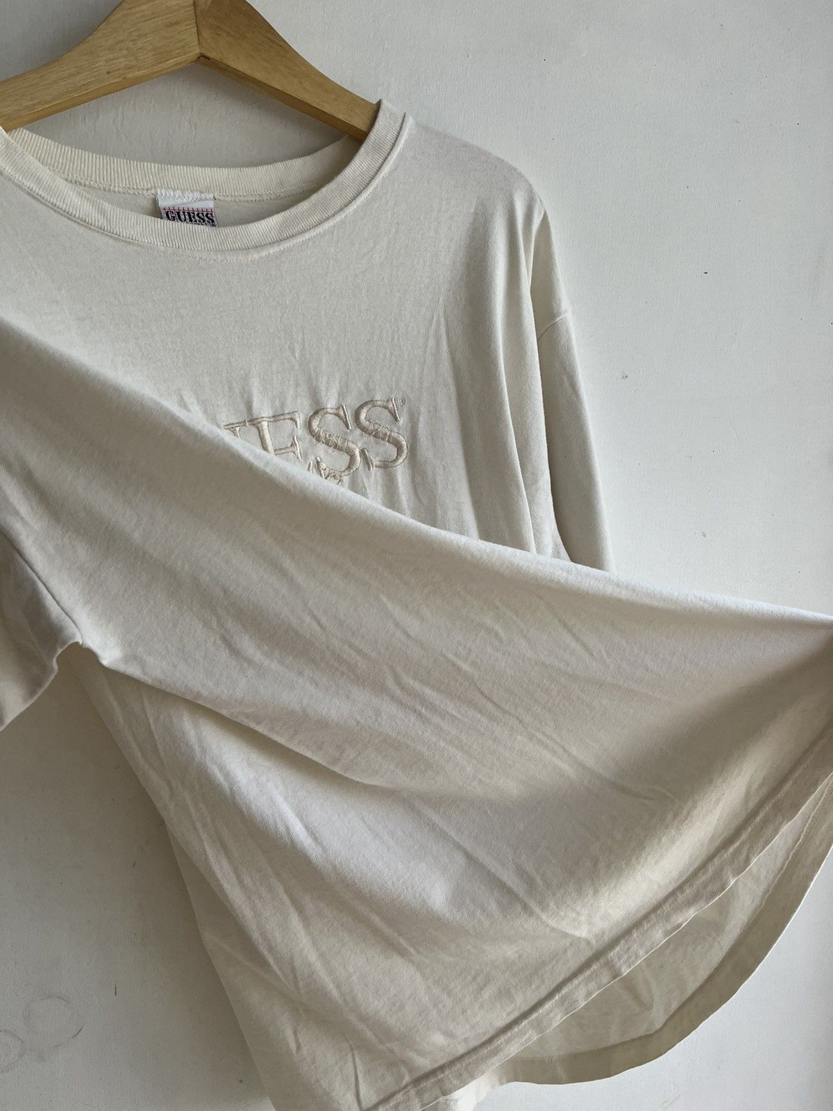 Guess × Vintage VINTAGE GUESS CLASSIC EMBROIDERED TEE Size US M / EU 48-50 / 2 - 4 Thumbnail