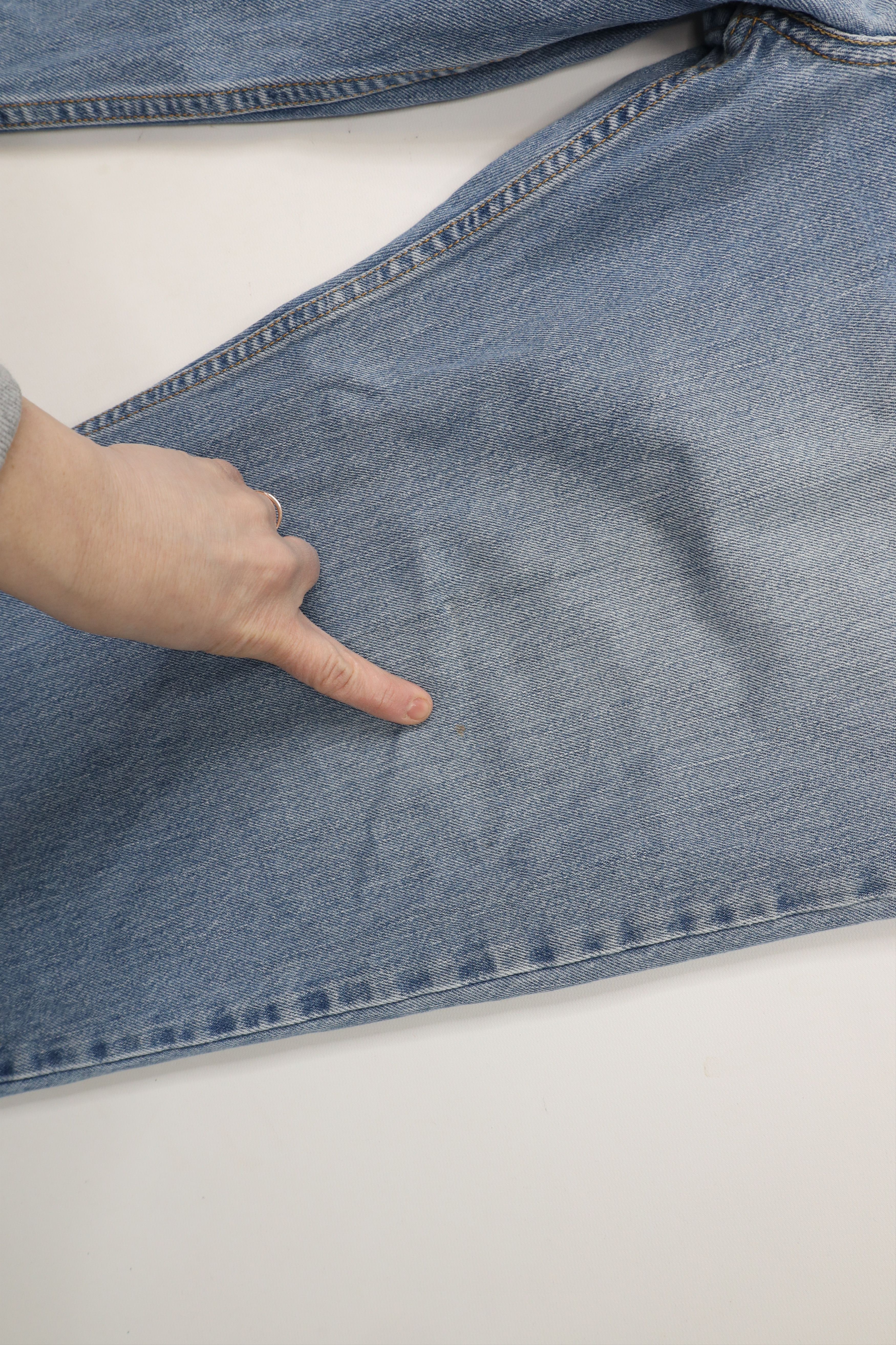Levi's × Vintage Vintage Y2K 2004 Levis 550 Relaxed Fit Denim Jeans Blue Size US 44 / EU 60 - 6 Thumbnail