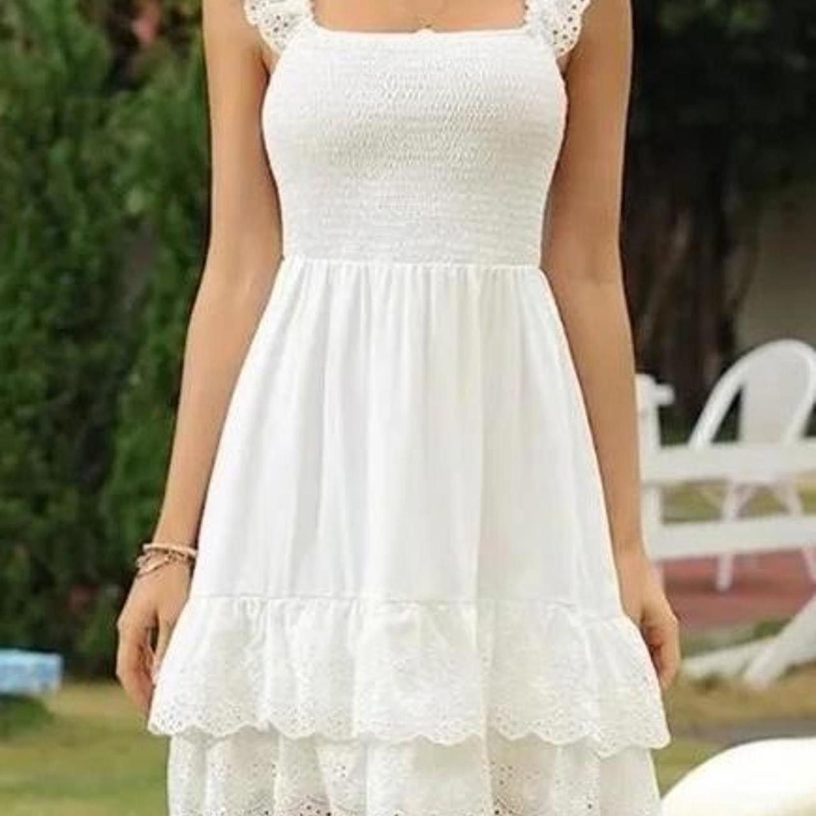 Other Kate Kasin white mini dress Size S / US 4 / IT 40 - 1 Thumbnail