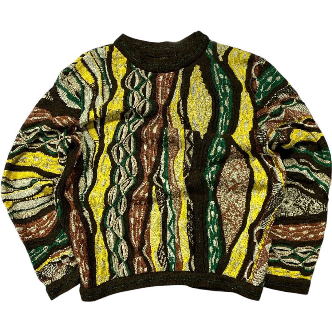 Coogi × Vintage Vintage 90s Coogi 3D Knitwear Sweater Size US M / EU 48-50 / 2 - 2 Thumbnail