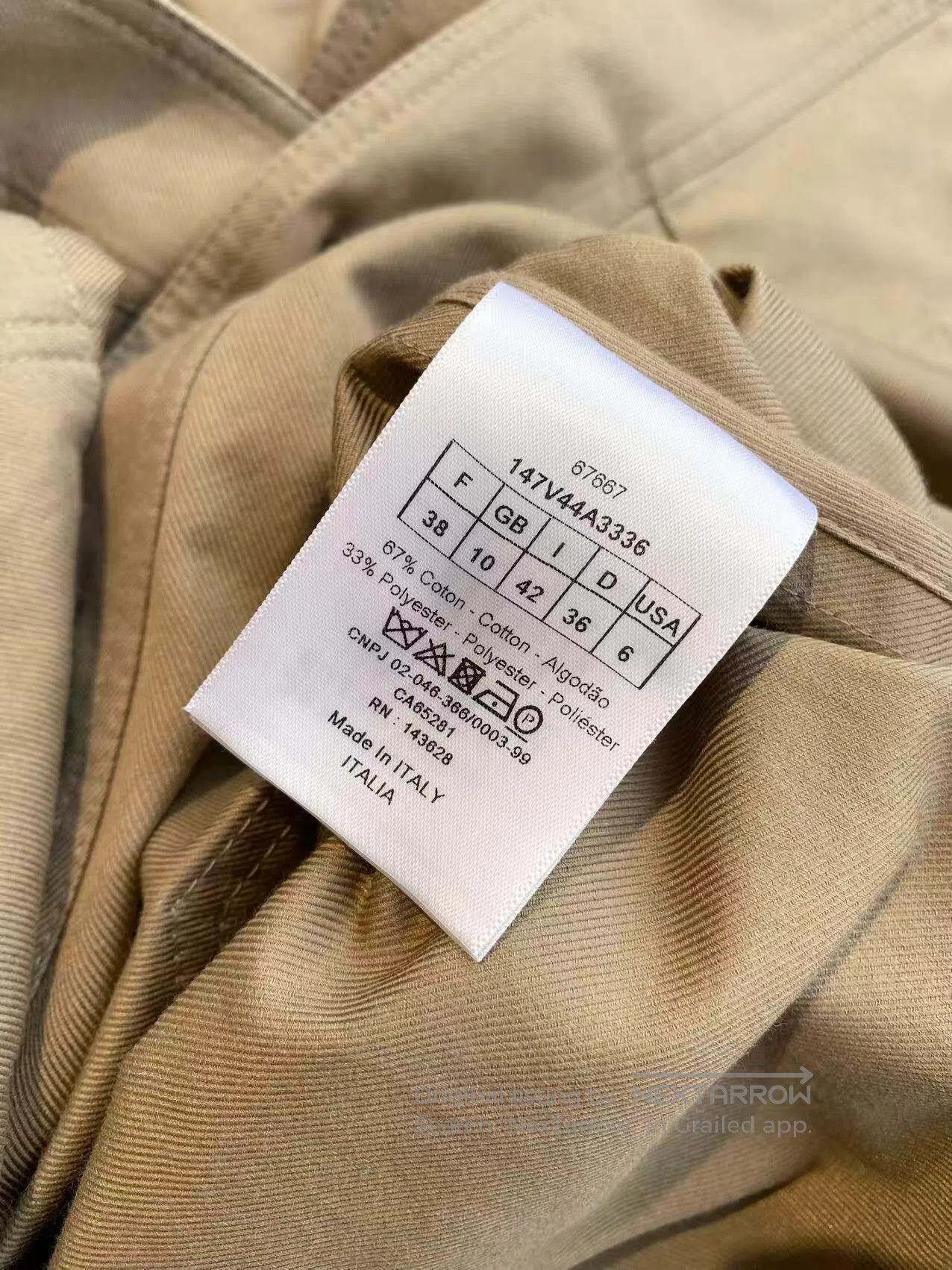 Dior Dior Slogan logo jacket jacket| Size XS / US 0-2 / IT 36-38 - 5 Thumbnail