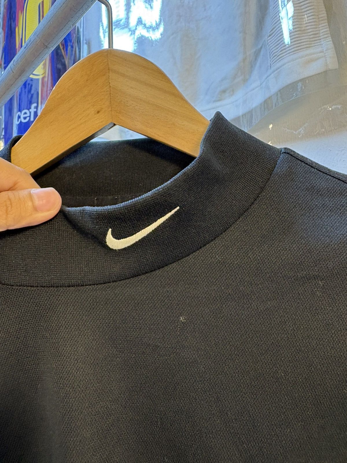 Vintage Nike Swoosh Turtle Neck Long Sleeves