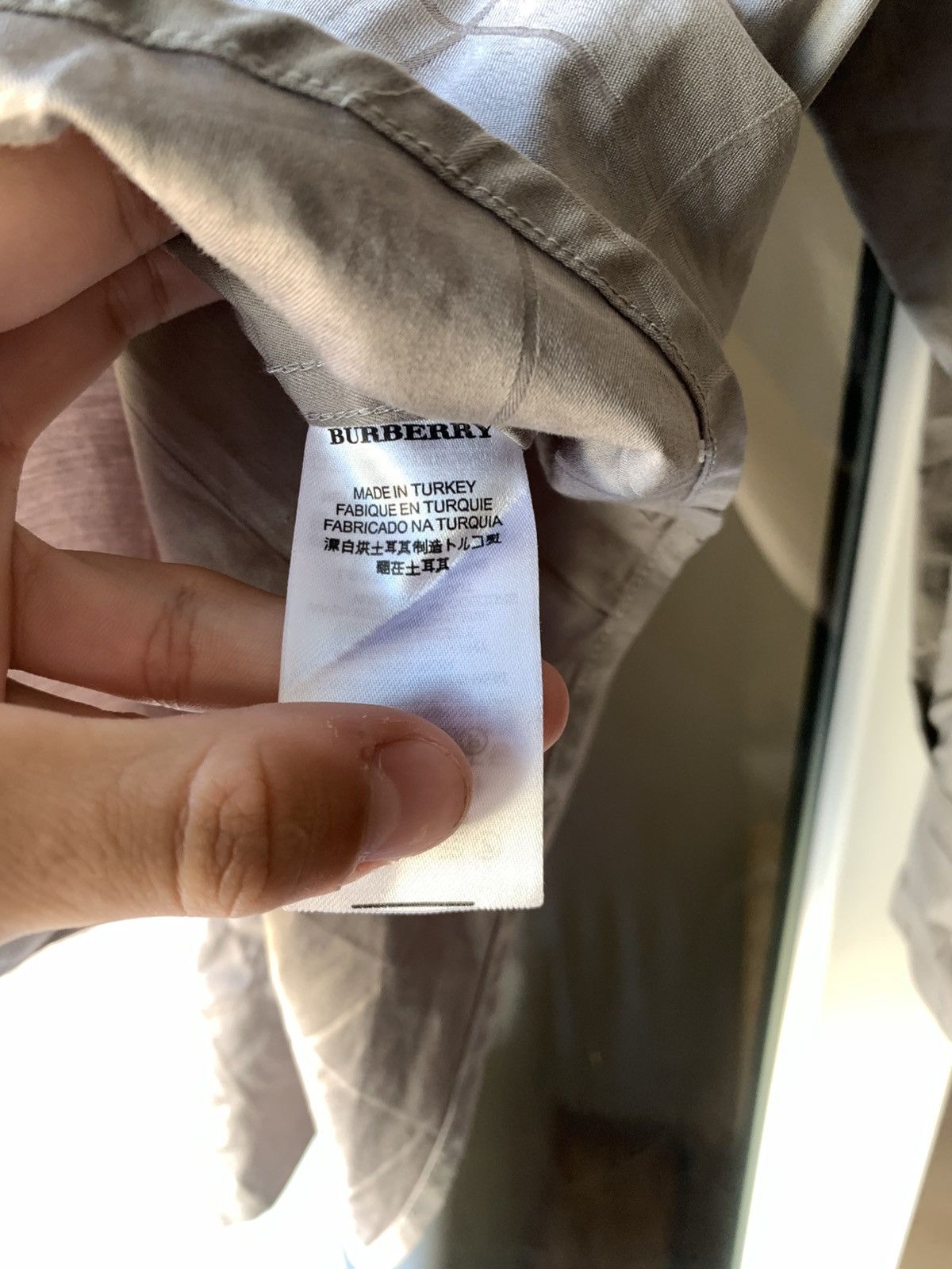 Burberry 🔥BURBERRY BRIT SHIRT BUTTON UP Size US XXL / EU 58 / 5 - 11 Thumbnail