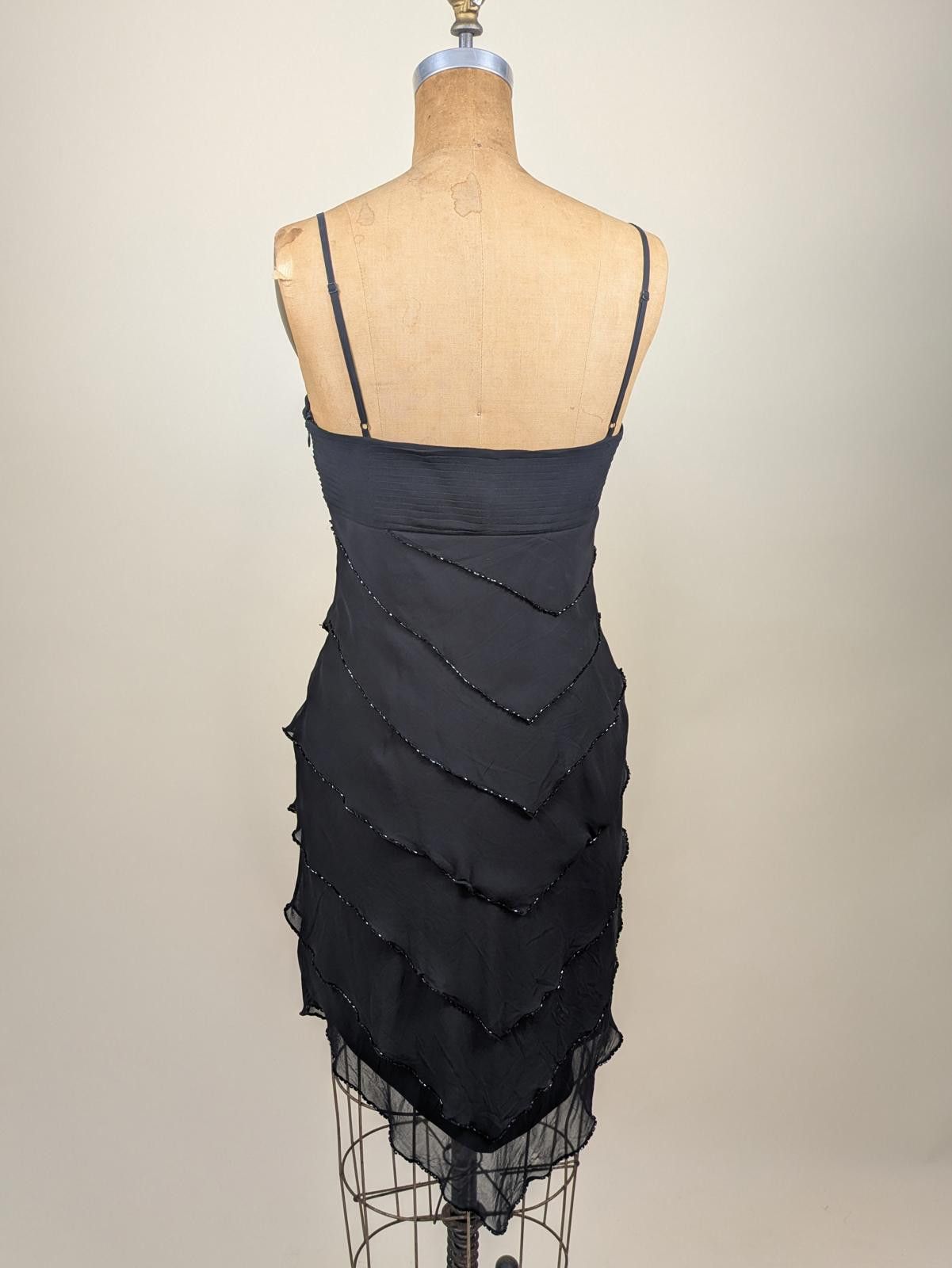 Other Y2K / 2000's Sue Wong silk black dress Size S / US 4 / IT 40 - 6 Thumbnail
