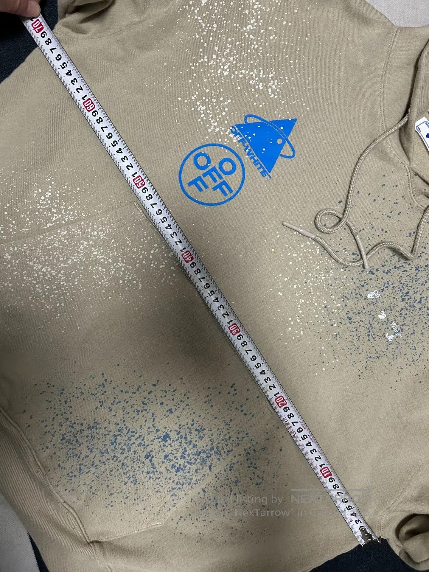 Off-White Off-White Beige Crewneck Sweatshirt. Size US XL / EU 56 / 4 - 4 Thumbnail