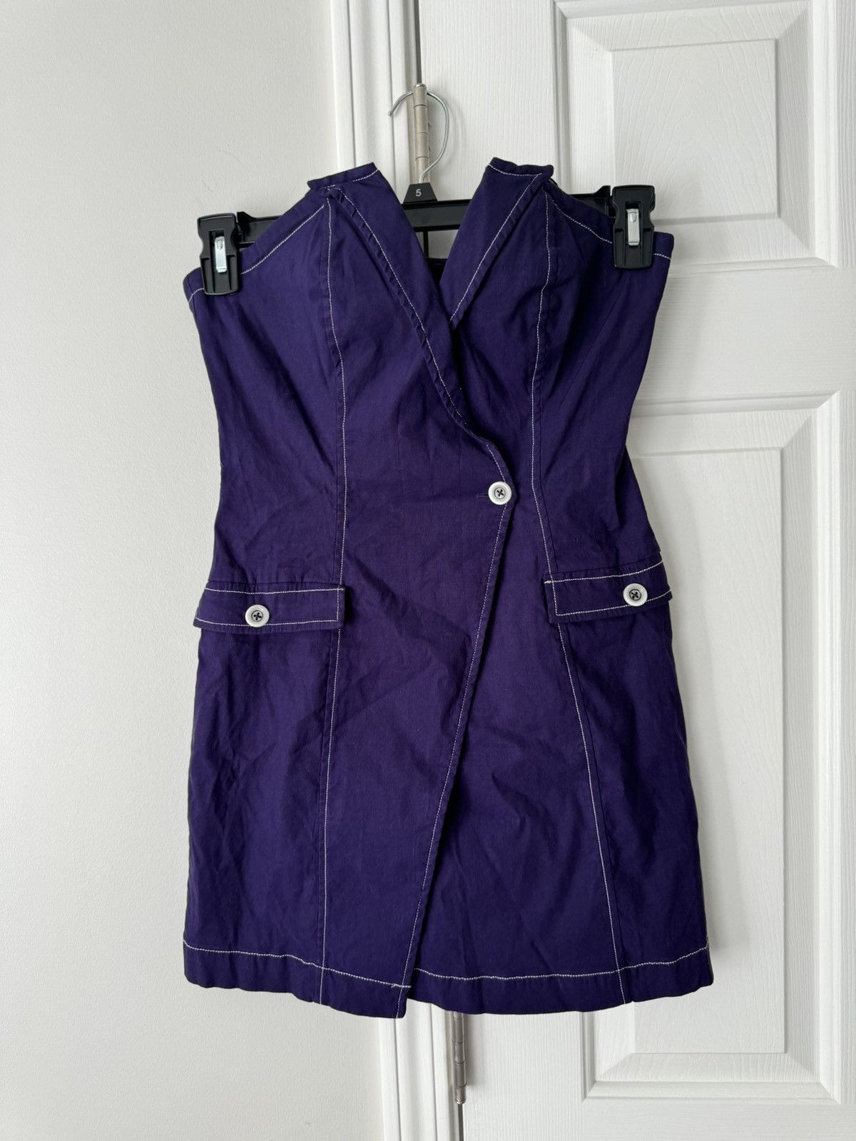 Anthropologie Anthropologie Maeve Strapless Wrap Mini Dress, Size 2 Size XS / US 0-2 / IT 36-38 - 6 Thumbnail