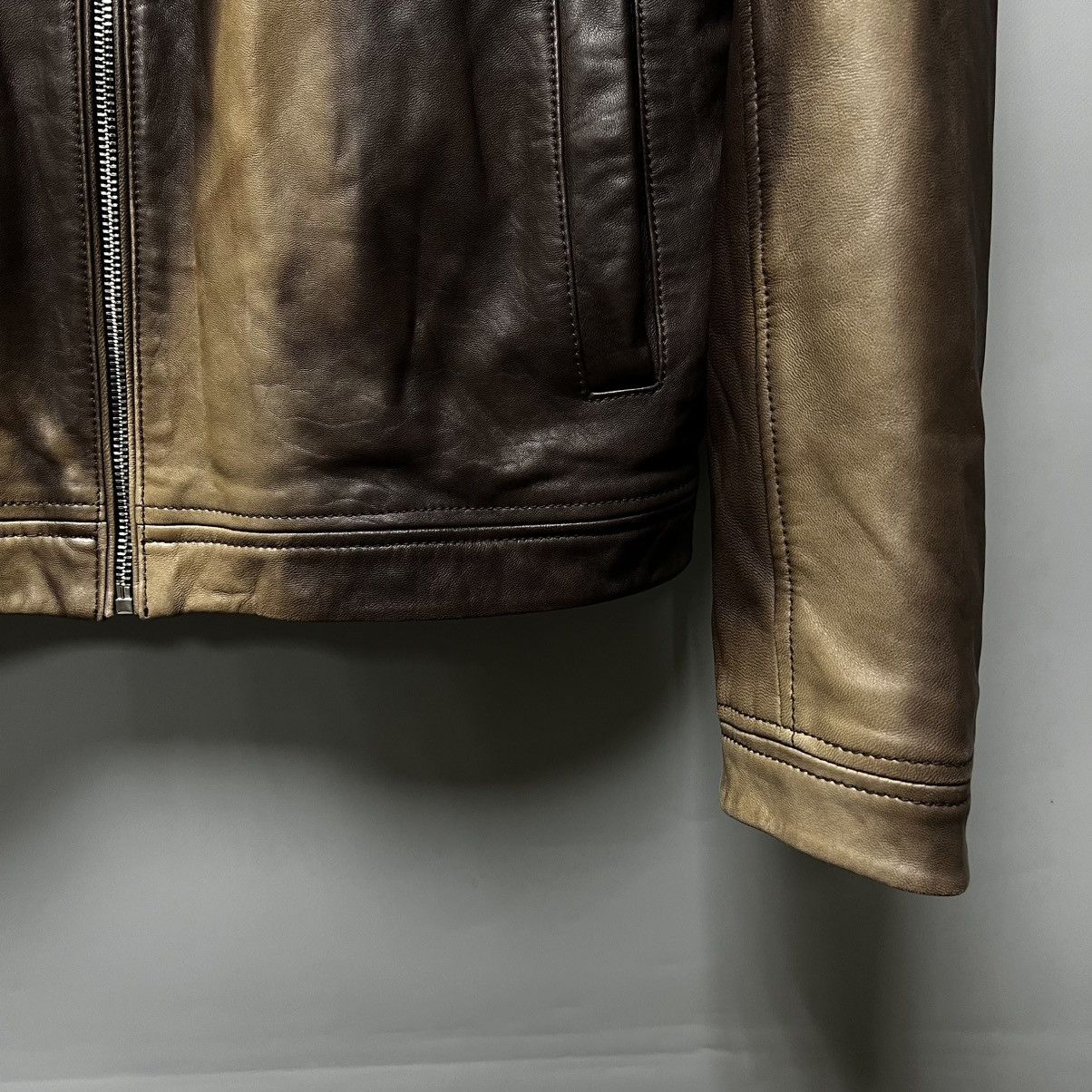 Hugo Boss Hugo Boss Leather Jacket Lamb Exclusive Custom Size US M / EU 48-50 / 2 - 9 Thumbnail