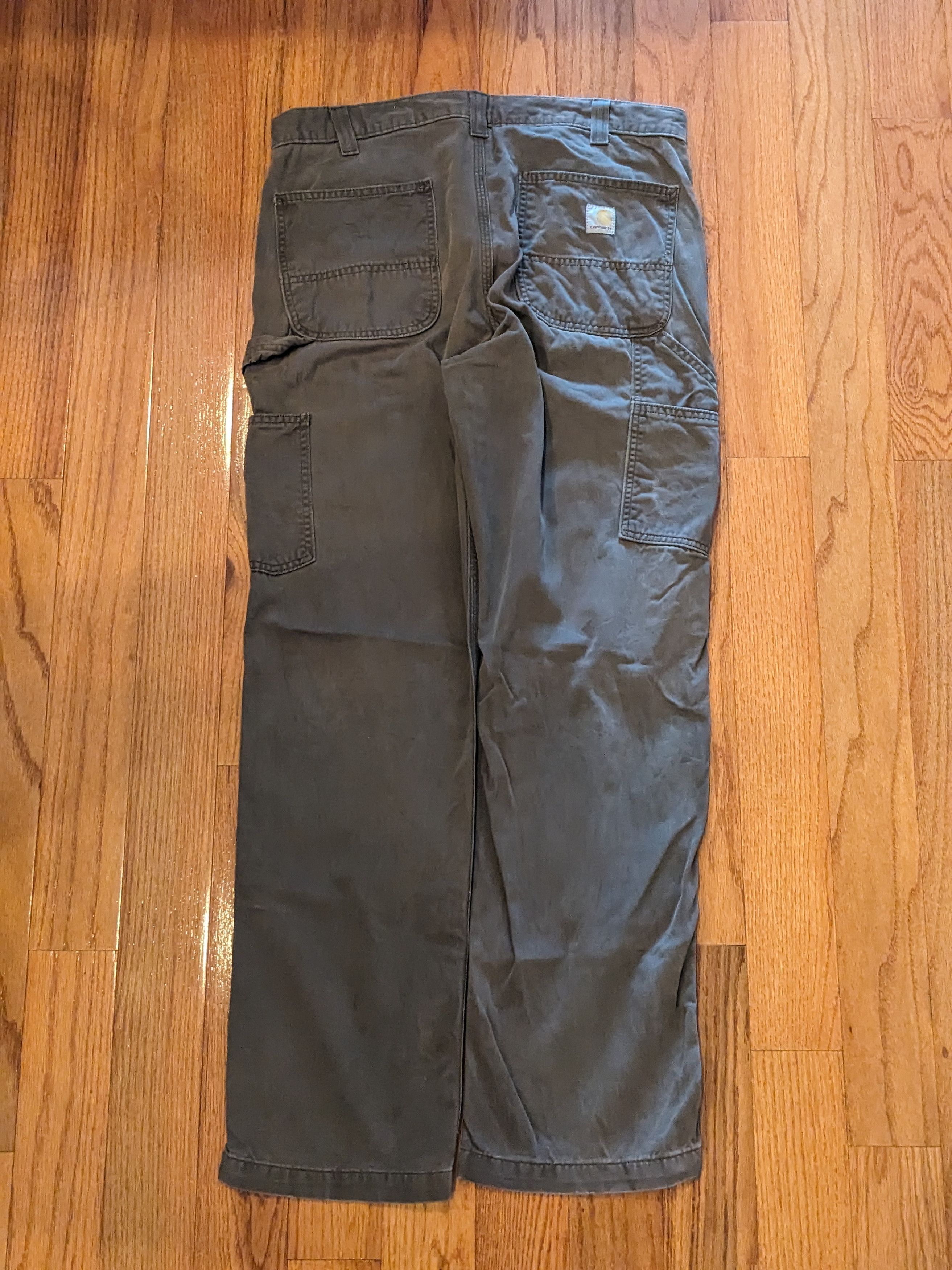 Carhartt × Designer Carhartt Green Relaxed Fit 34x32 Pants Size US 34 / EU 50 - 1 Thumbnail
