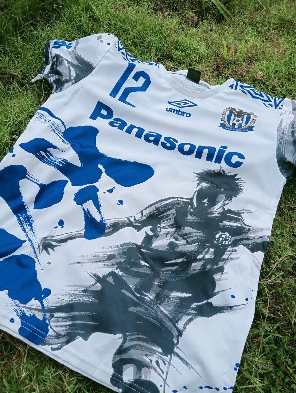 Japanese Brand GAMBA OSAKA JAPAN LEAGUE by UMBRO JERSEY Size US M / EU 48-50 / 2 - 4 Thumbnail